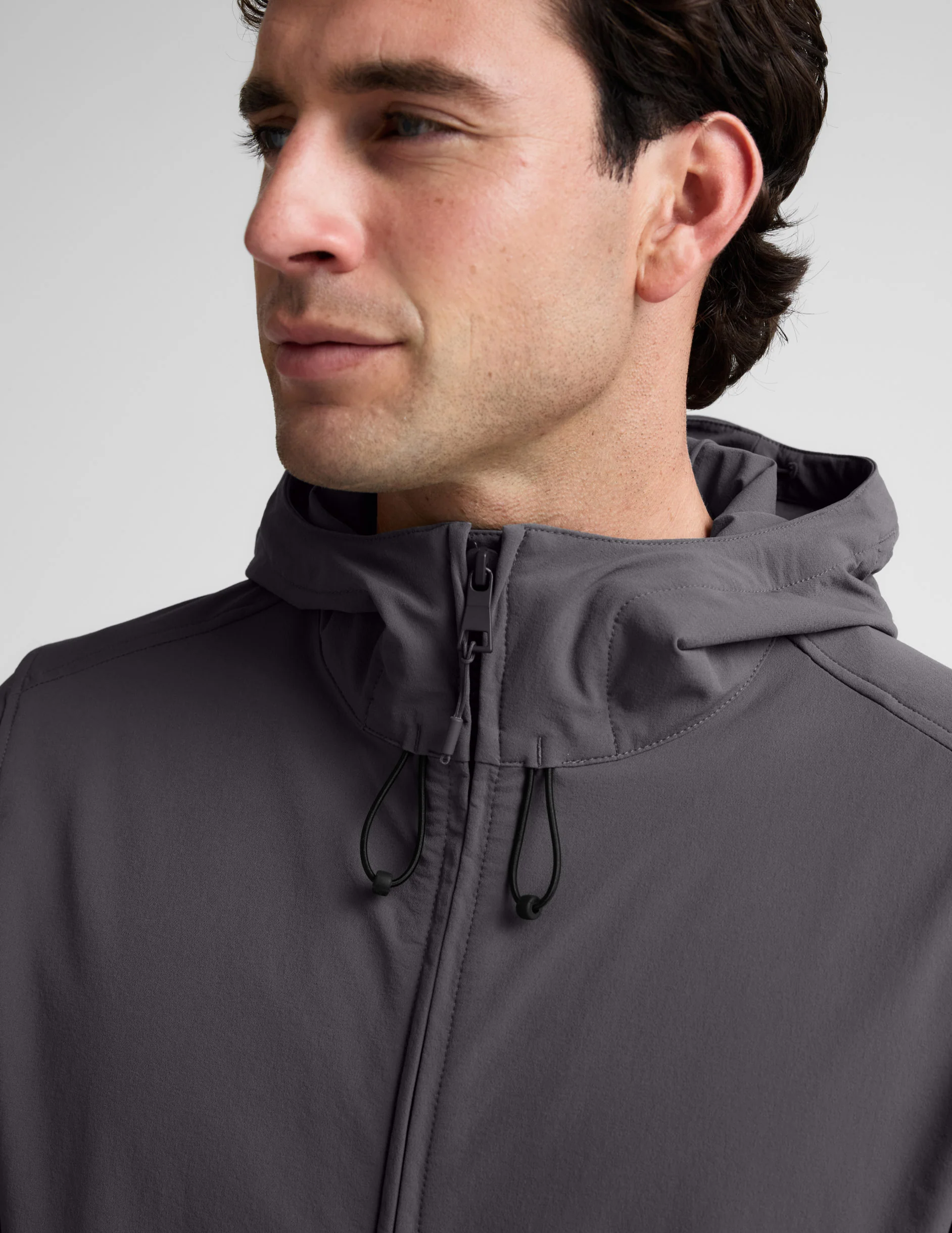 AirLite Men's Hooded Full Zip Jacket - Image 5