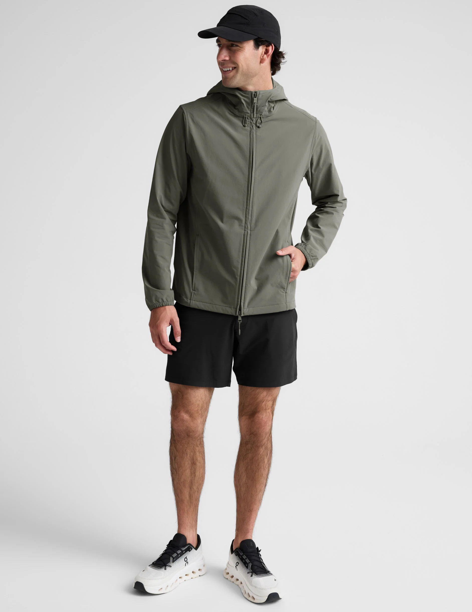 AirLite Men's Hooded Full Zip Jacket - Image 11
