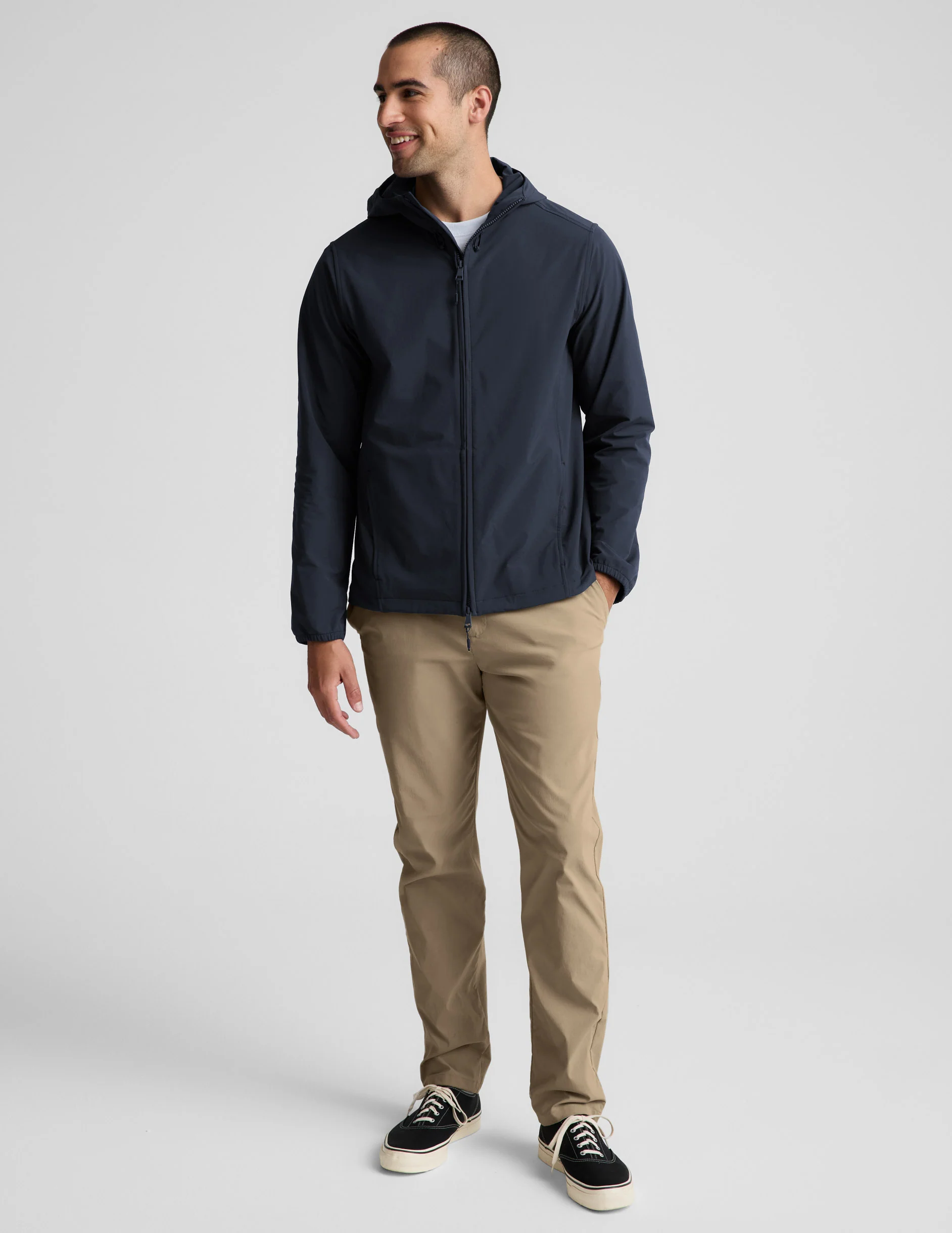 AirLite Men's Hooded Full Zip Jacket - Image 4
