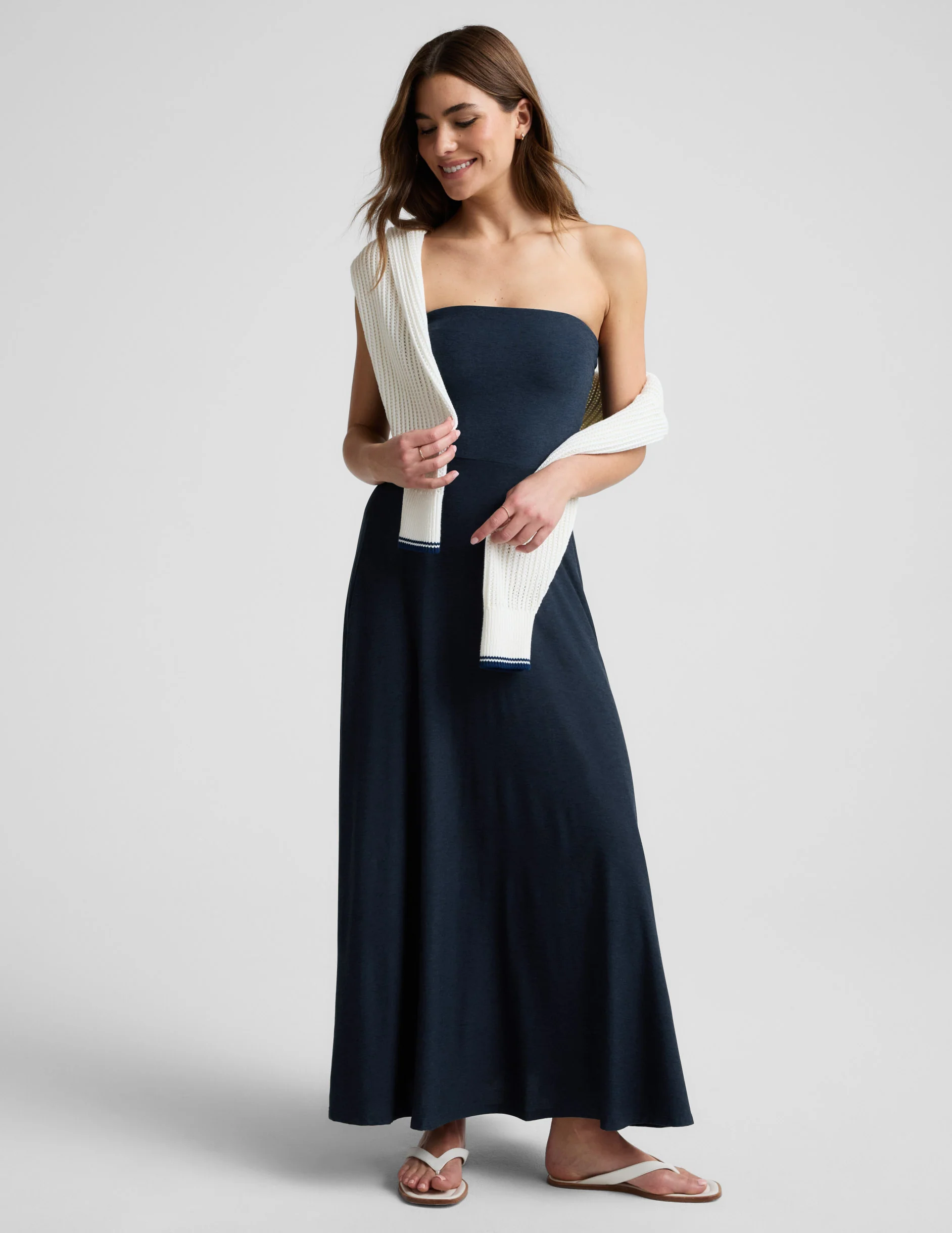 Featherweight Strapless Maxi Dress - Image 2