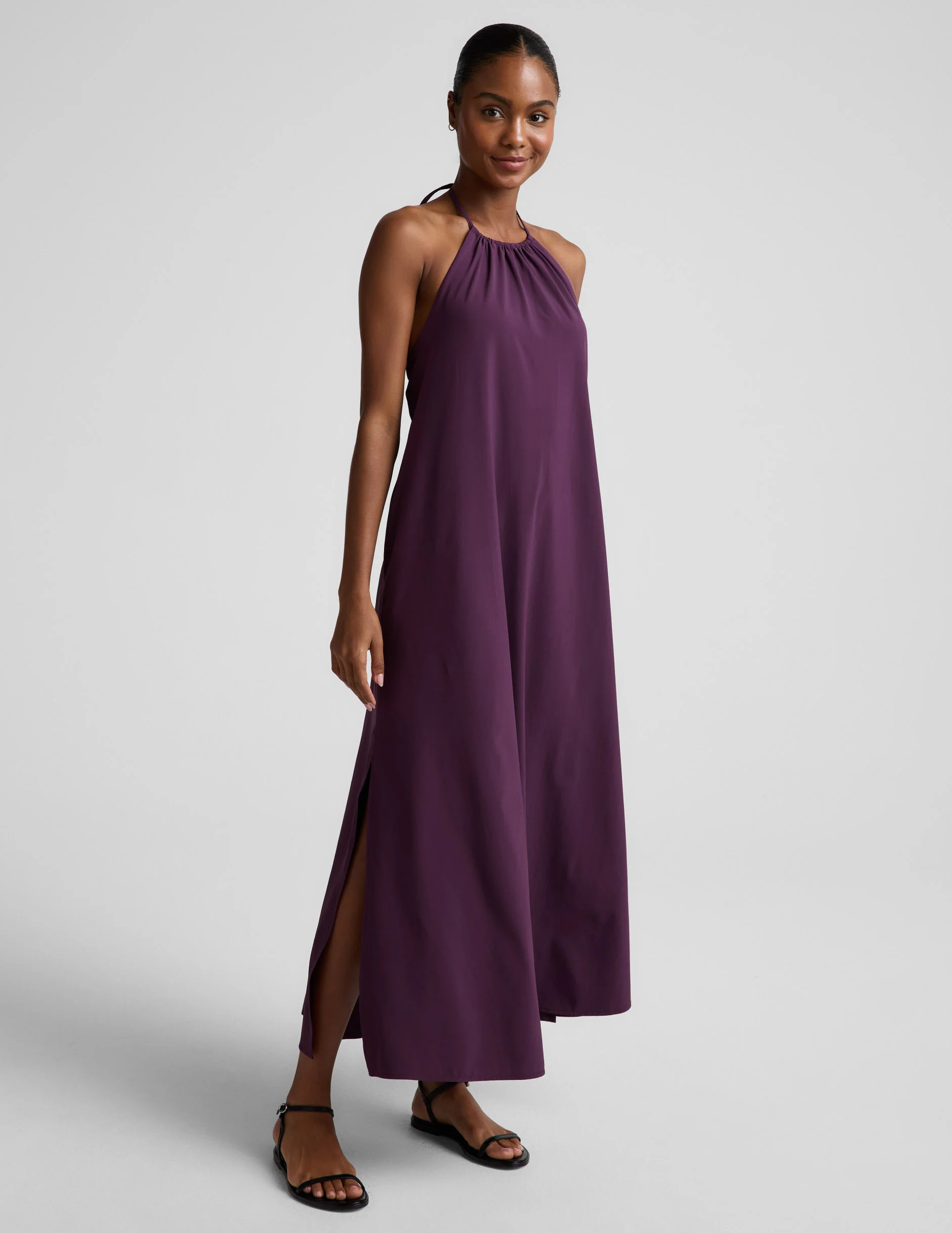 Go With The Flow Halter Dress - Image 3