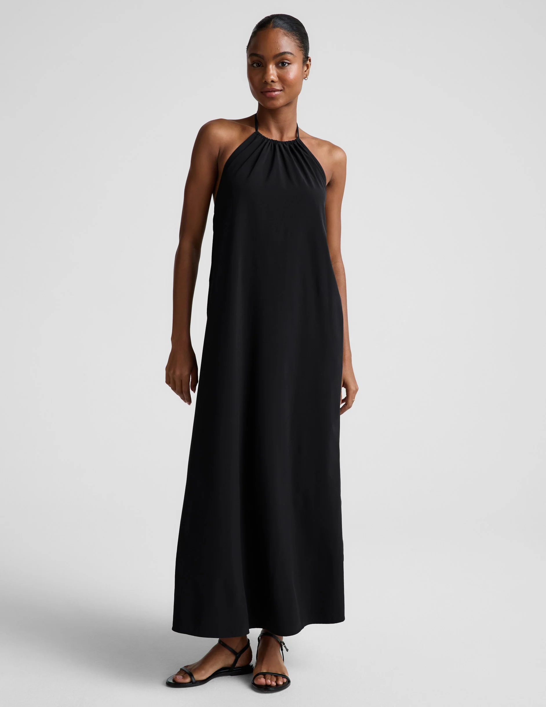 Go With The Flow Halter Dress - Image 3