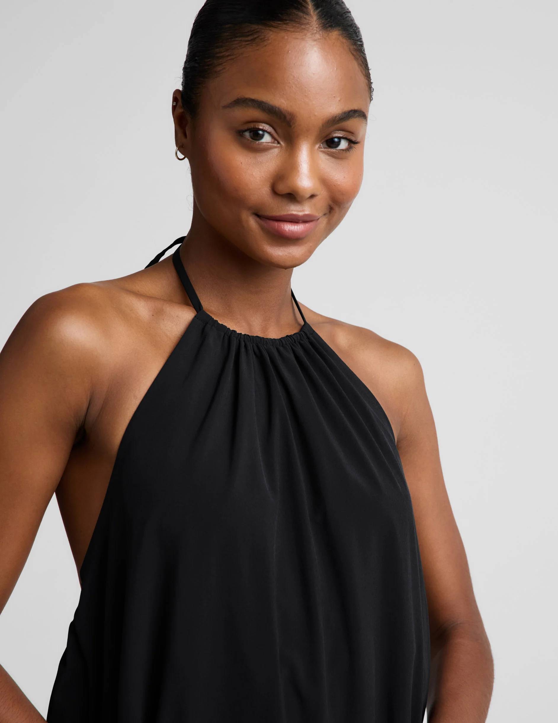 Go With The Flow Halter Dress - Image 4