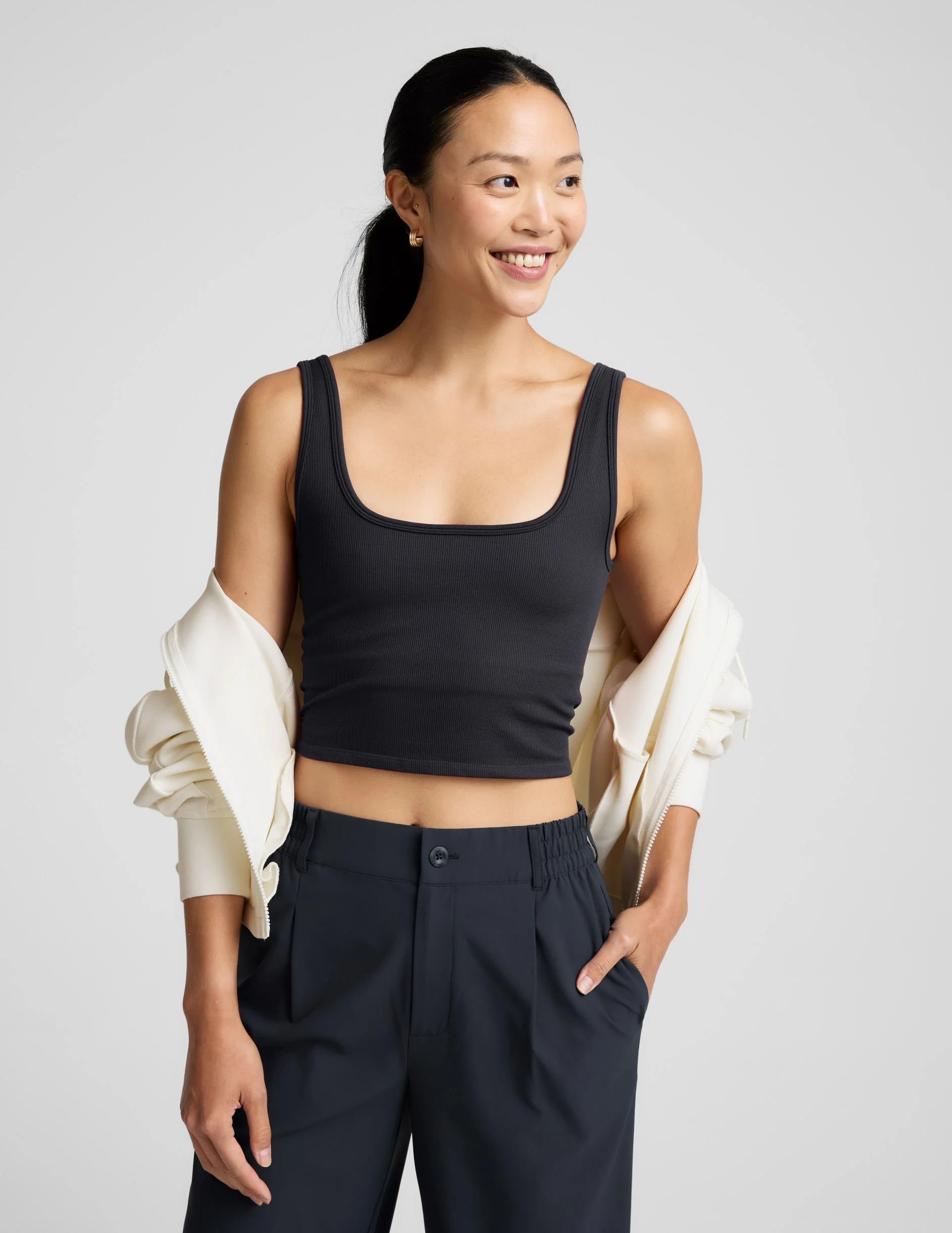 Keep It Cool Seamless Cropped Tank - Image 2