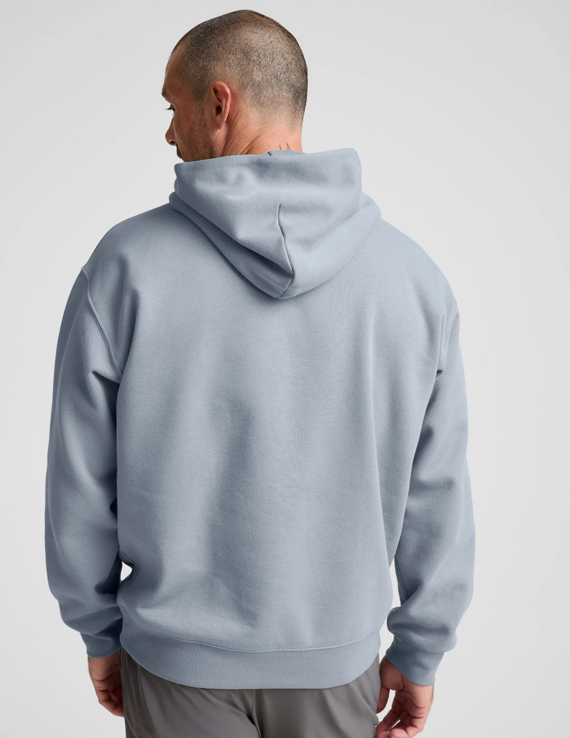 LuxeFleece Classic Men's Hoodie - Image 3