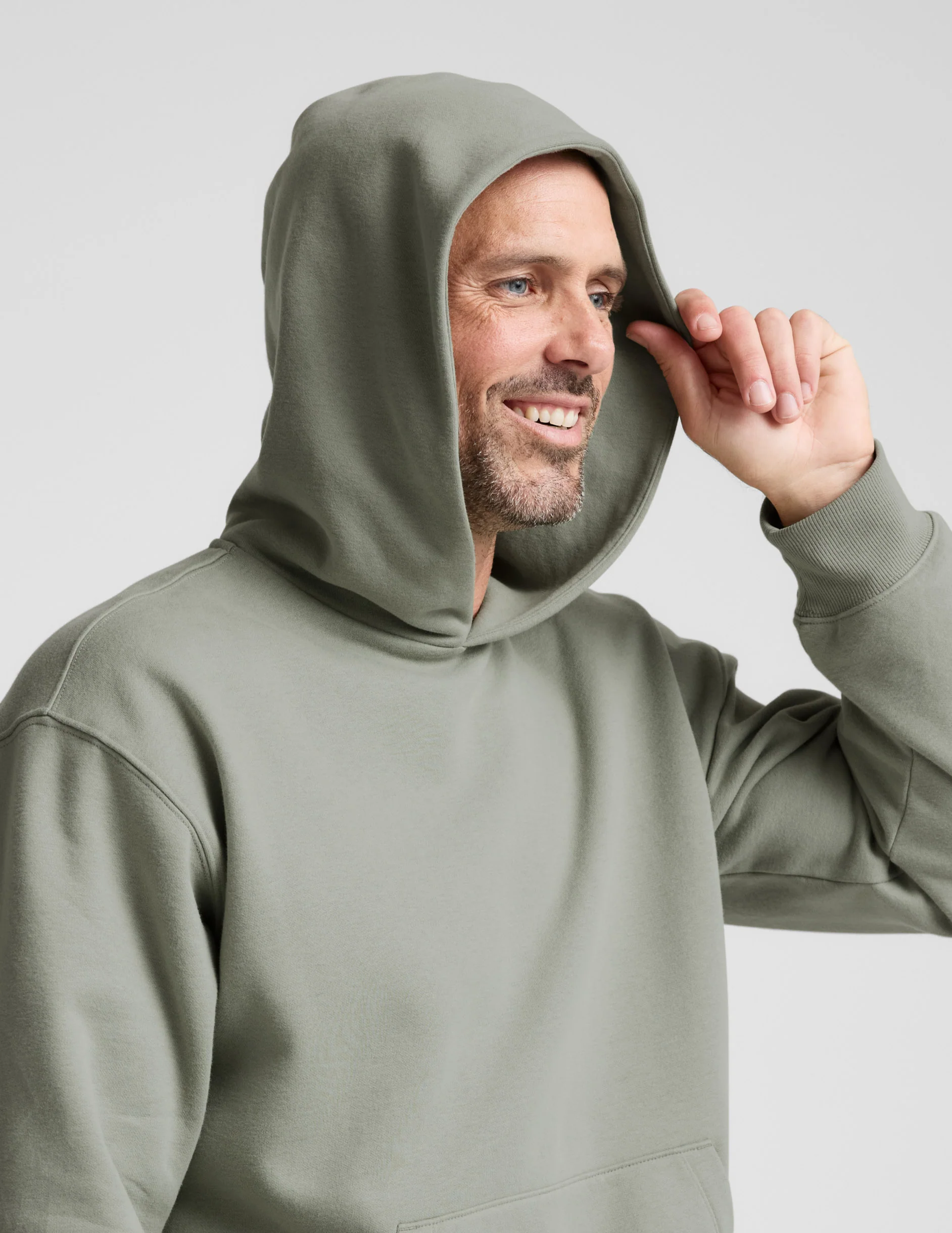 LuxeFleece Classic Men's Hoodie - Image 4