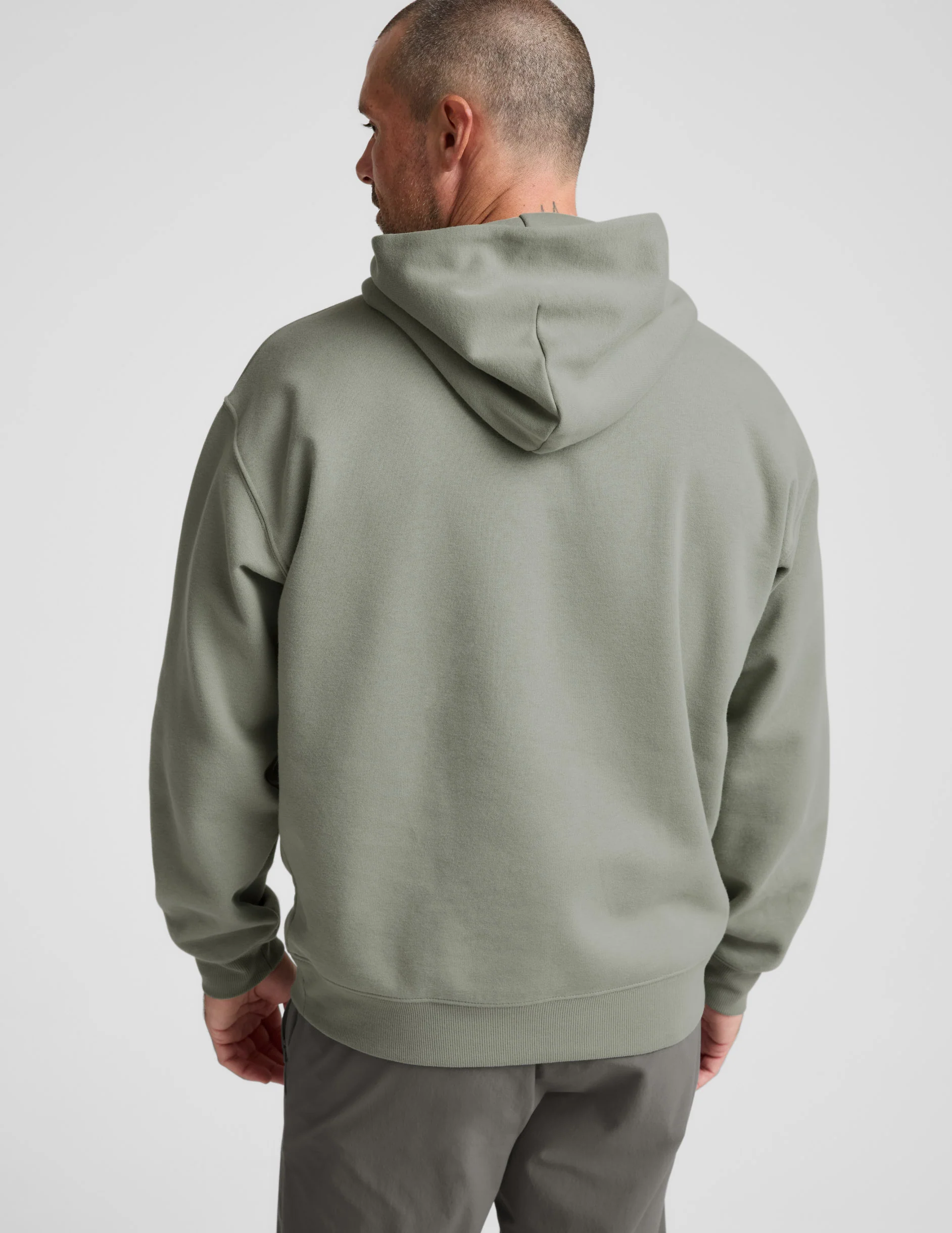 LuxeFleece Classic Men's Hoodie - Image 5
