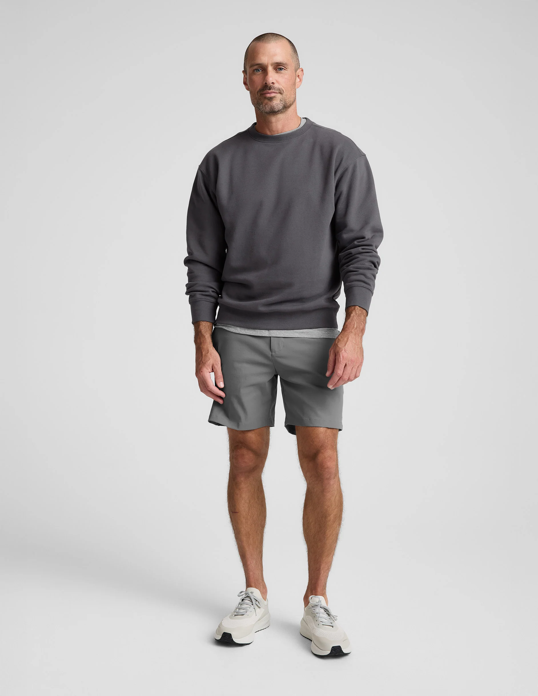 LuxeFleece Men's Crewneck Pullover - Image 4