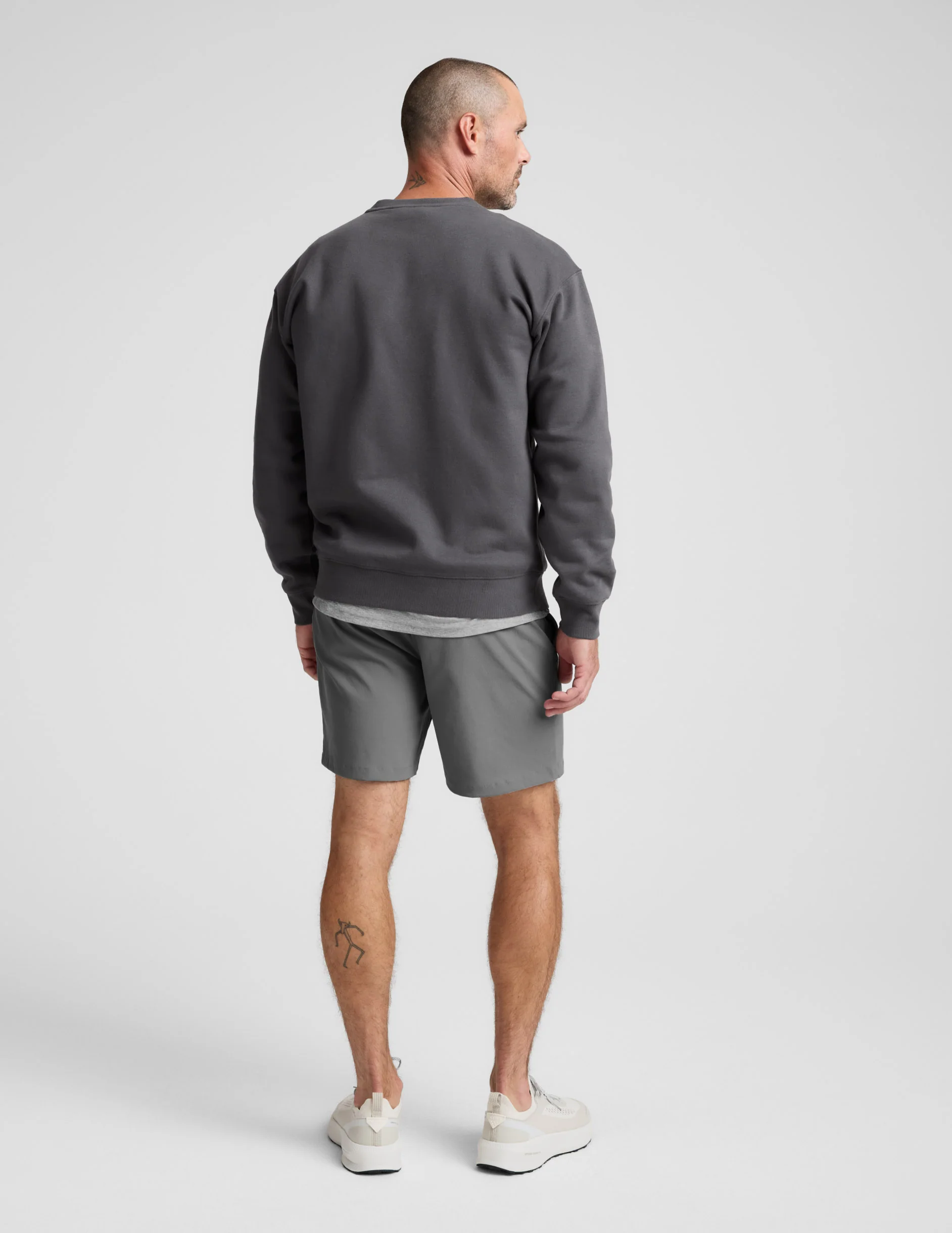 LuxeFleece Men's Crewneck Pullover - Image 6