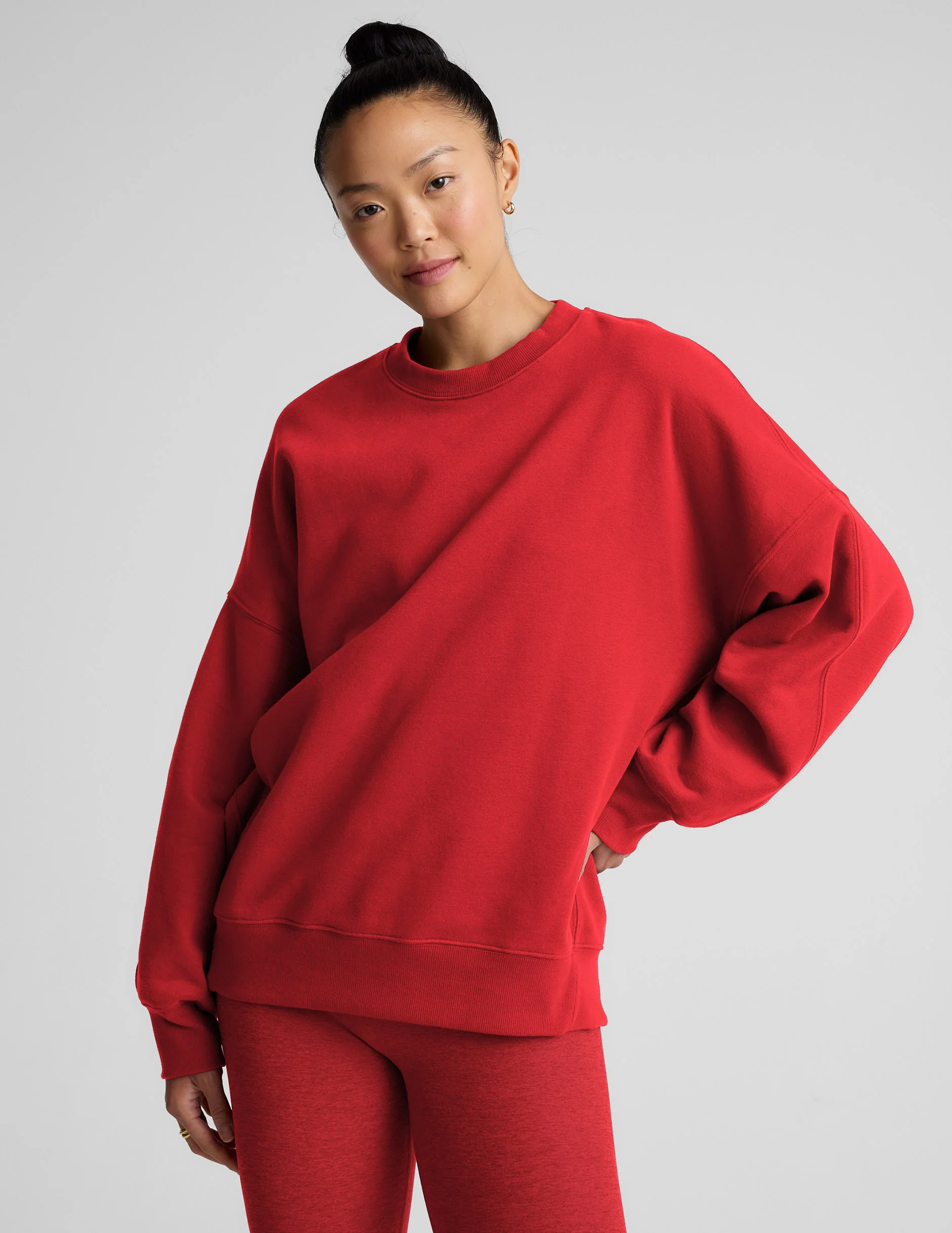 LuxeFleece Oversized Sweatshirt - Image 2