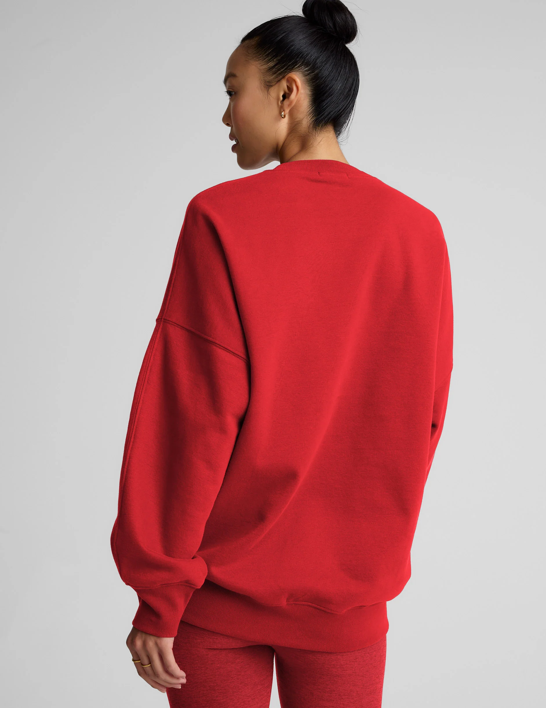 LuxeFleece Oversized Sweatshirt - Image 4