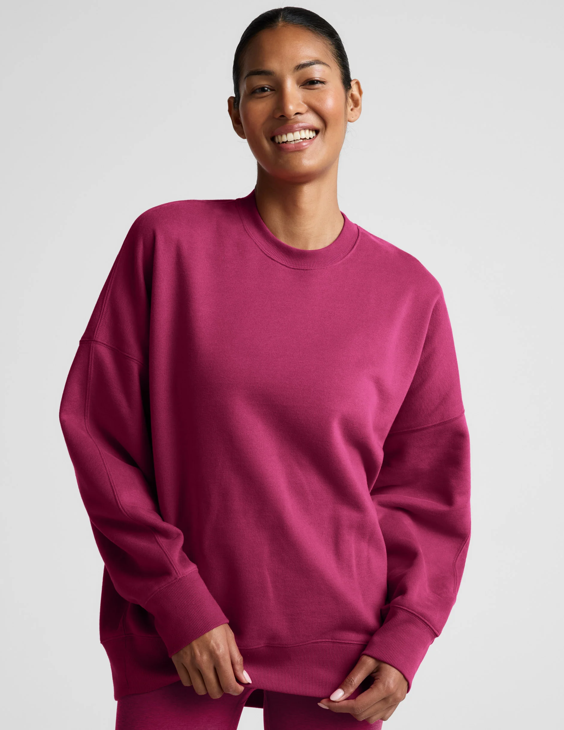 LuxeFleece Oversized Sweatshirt - Image 2