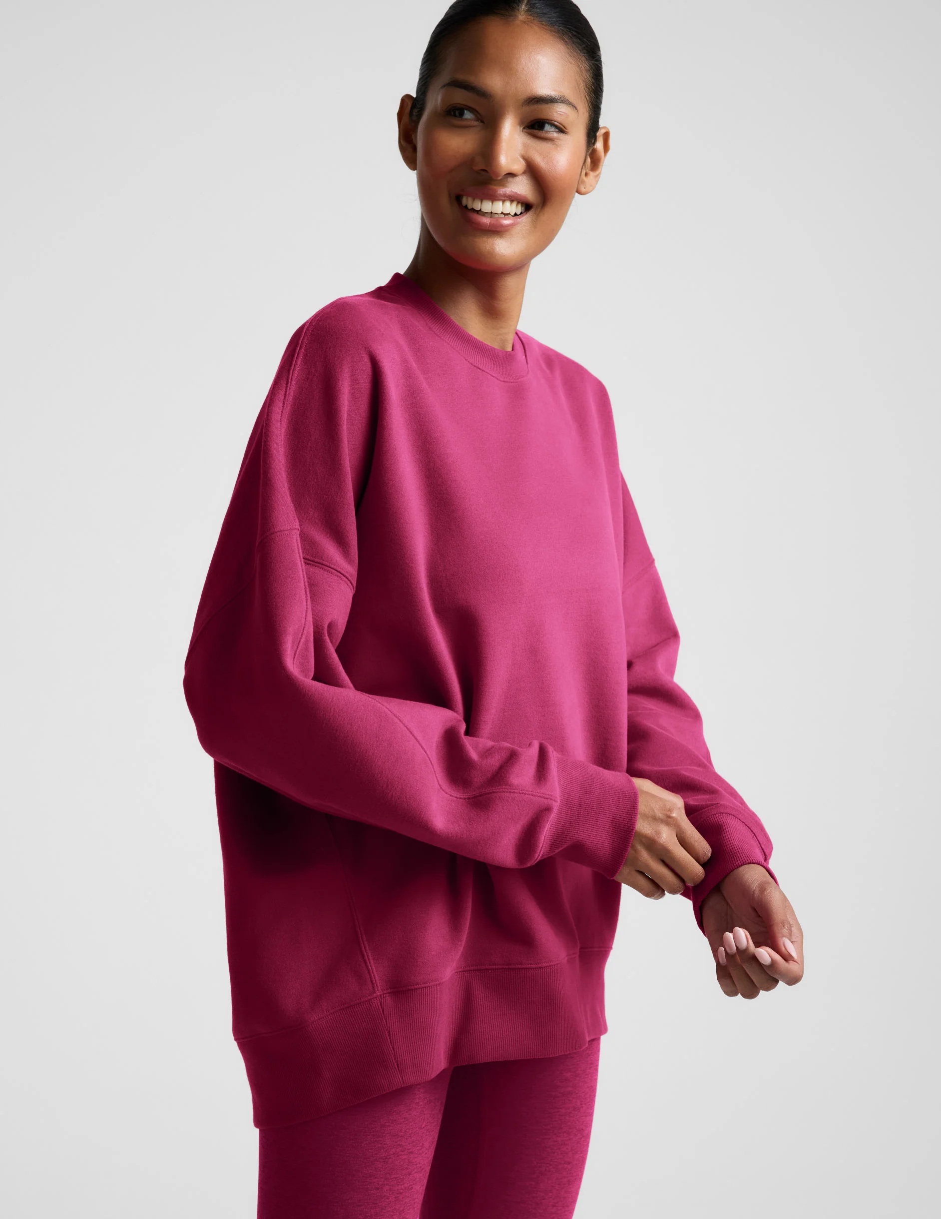 LuxeFleece Oversized Sweatshirt - Image 3