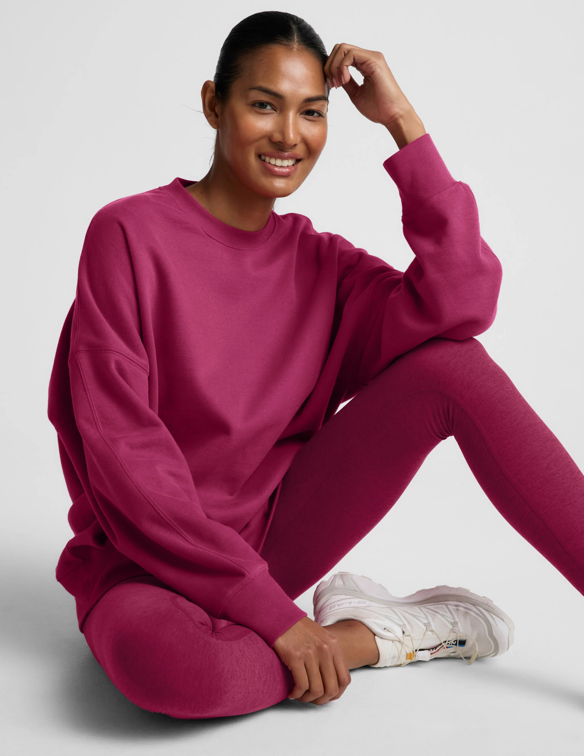 LuxeFleece Oversized Sweatshirt - Image 6