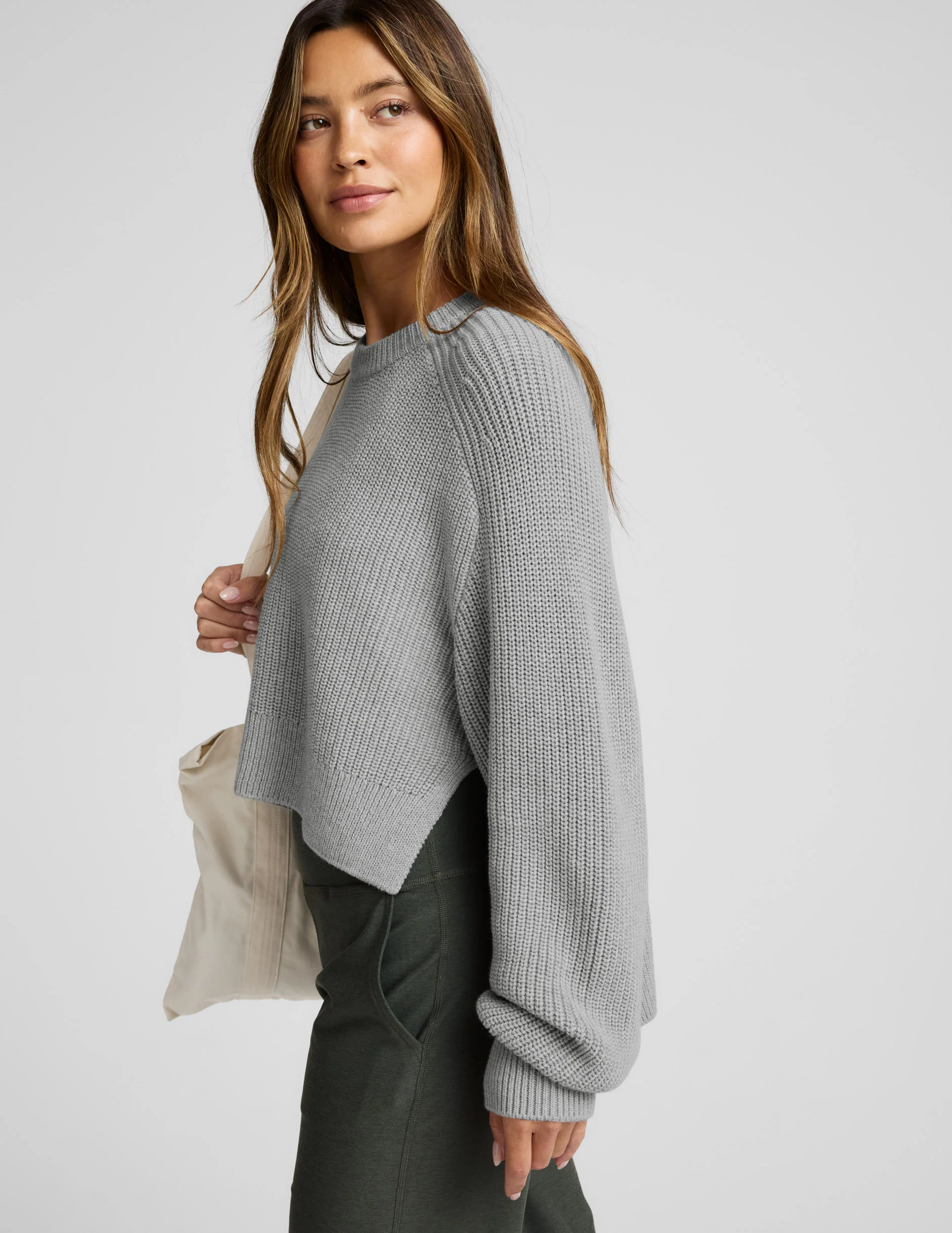 Ready For Anywhere Hi Lo Sweater - Image 3