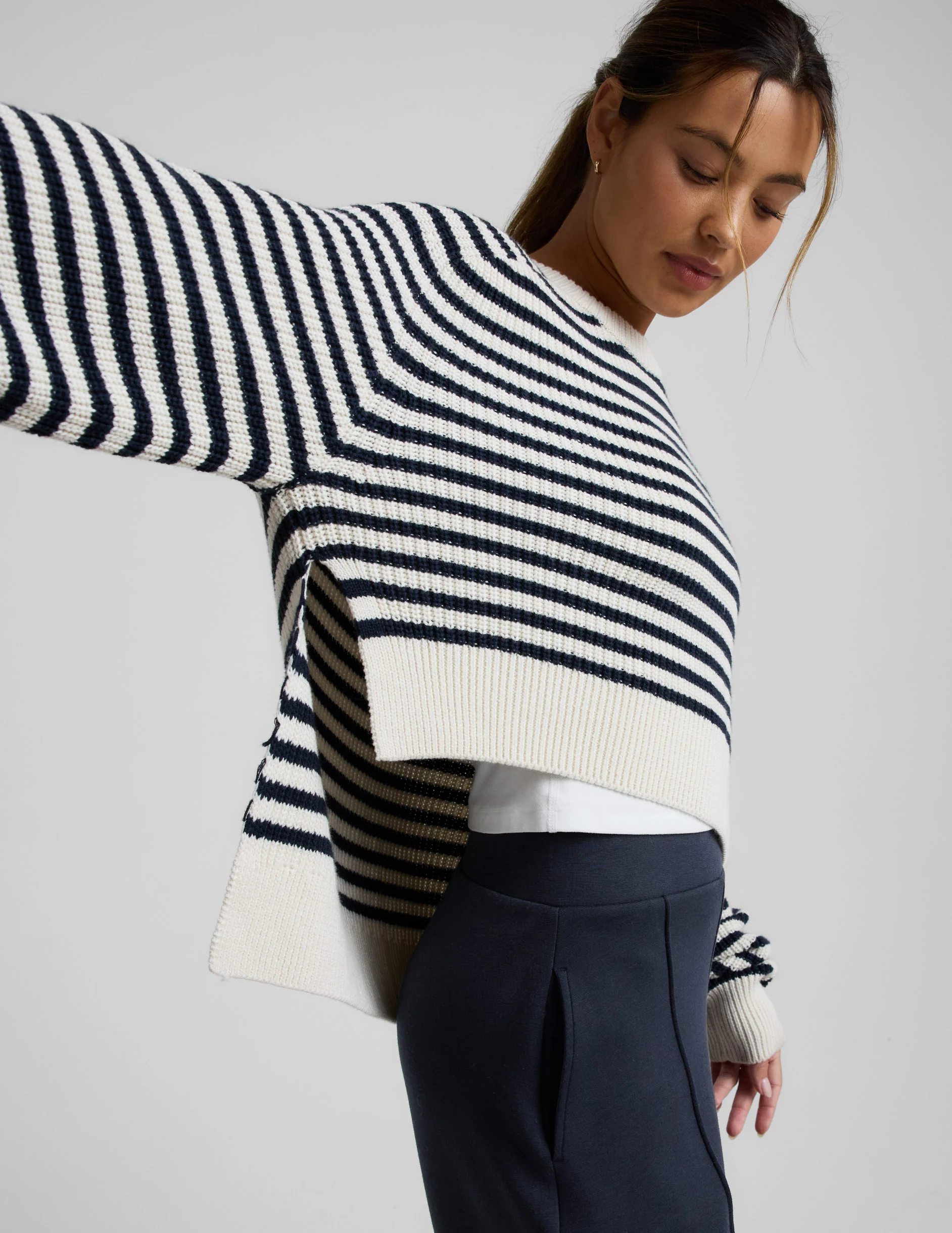 Ready For Anywhere Hi Lo Sweater - Image 3