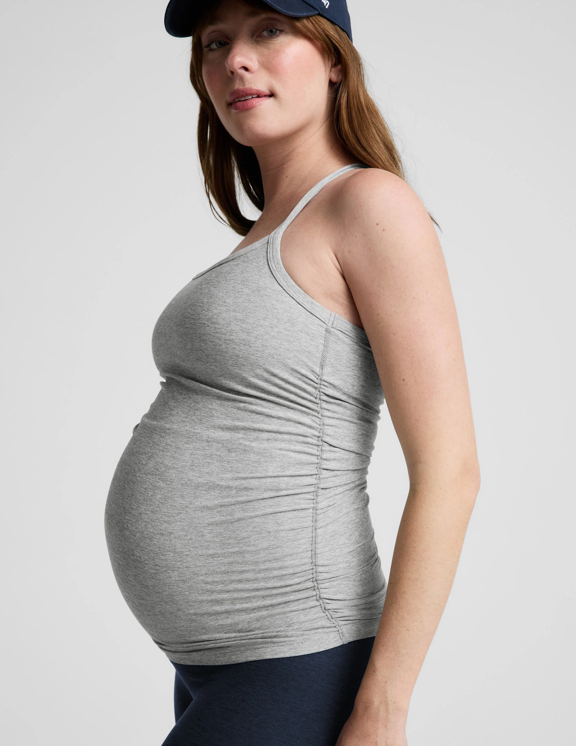 Spacedye Keep Your Cool Maternity Slim Racerback Tank - Image 2