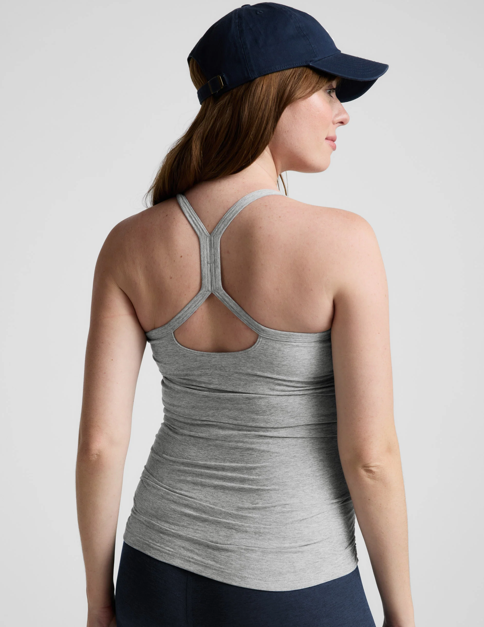 Spacedye Keep Your Cool Maternity Slim Racerback Tank - Image 3