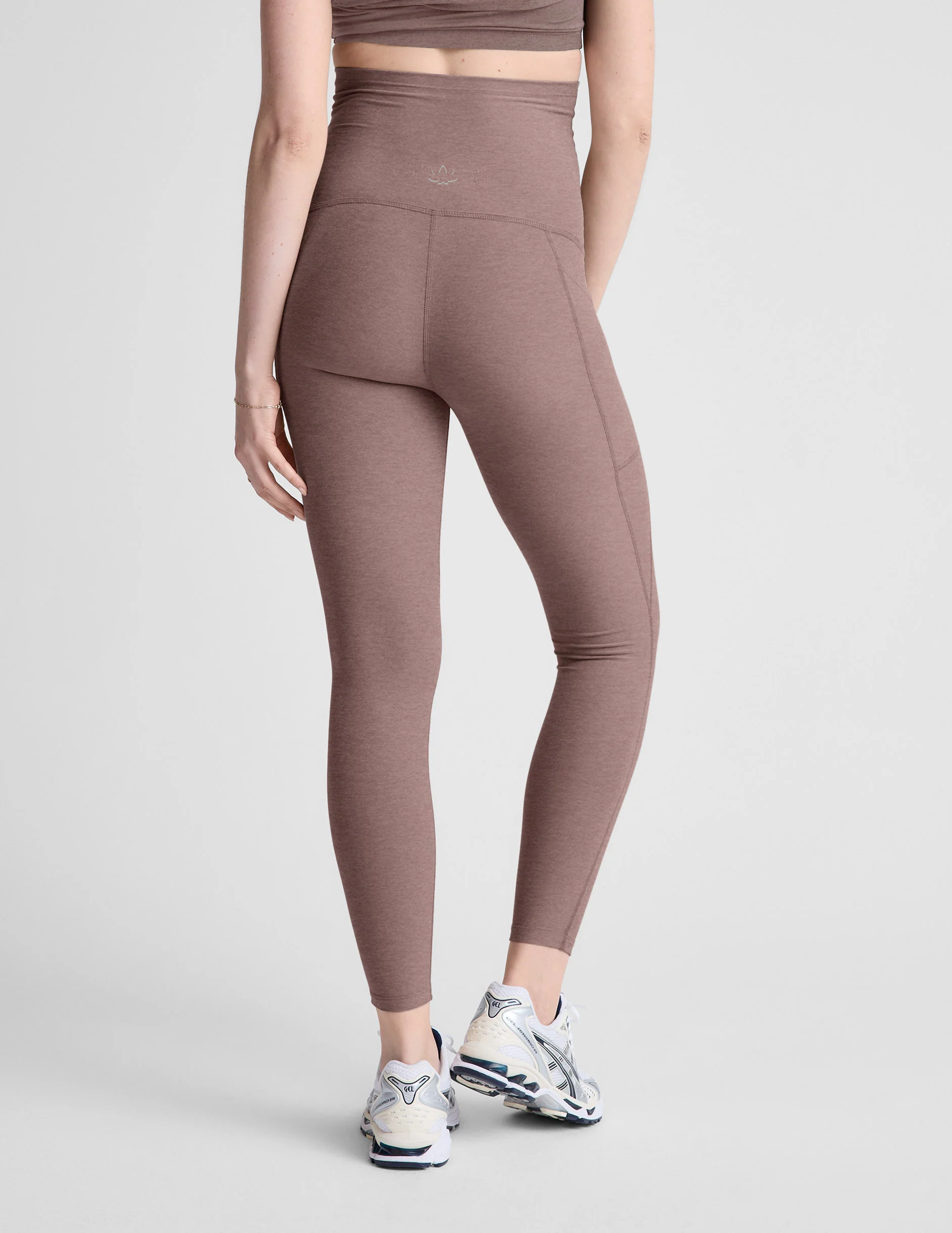 Spacedye Love the Bump Maternity Pocket Midi Legging - Image 3