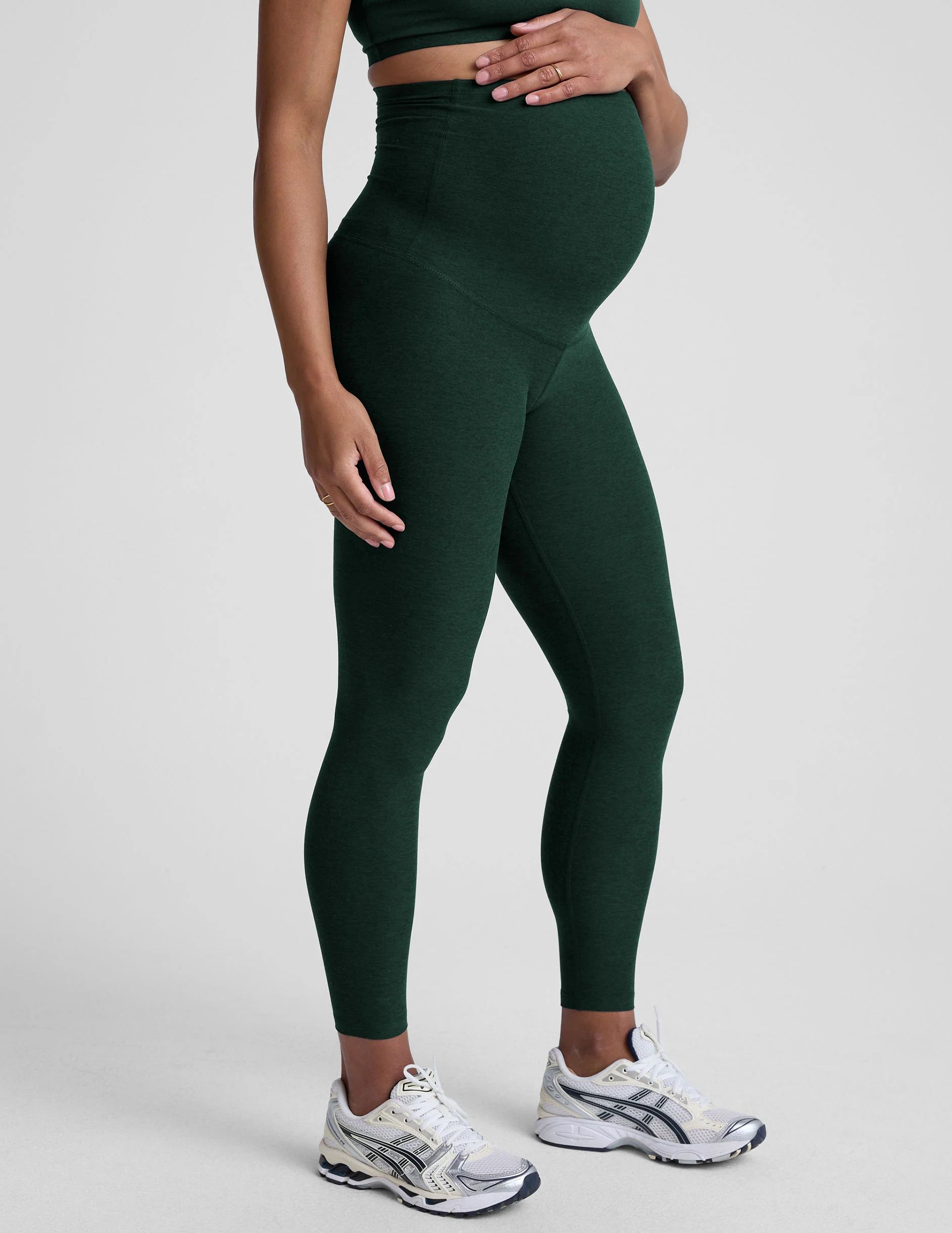 Spacedye Love the Bump Midi Maternity Legging - Image 4
