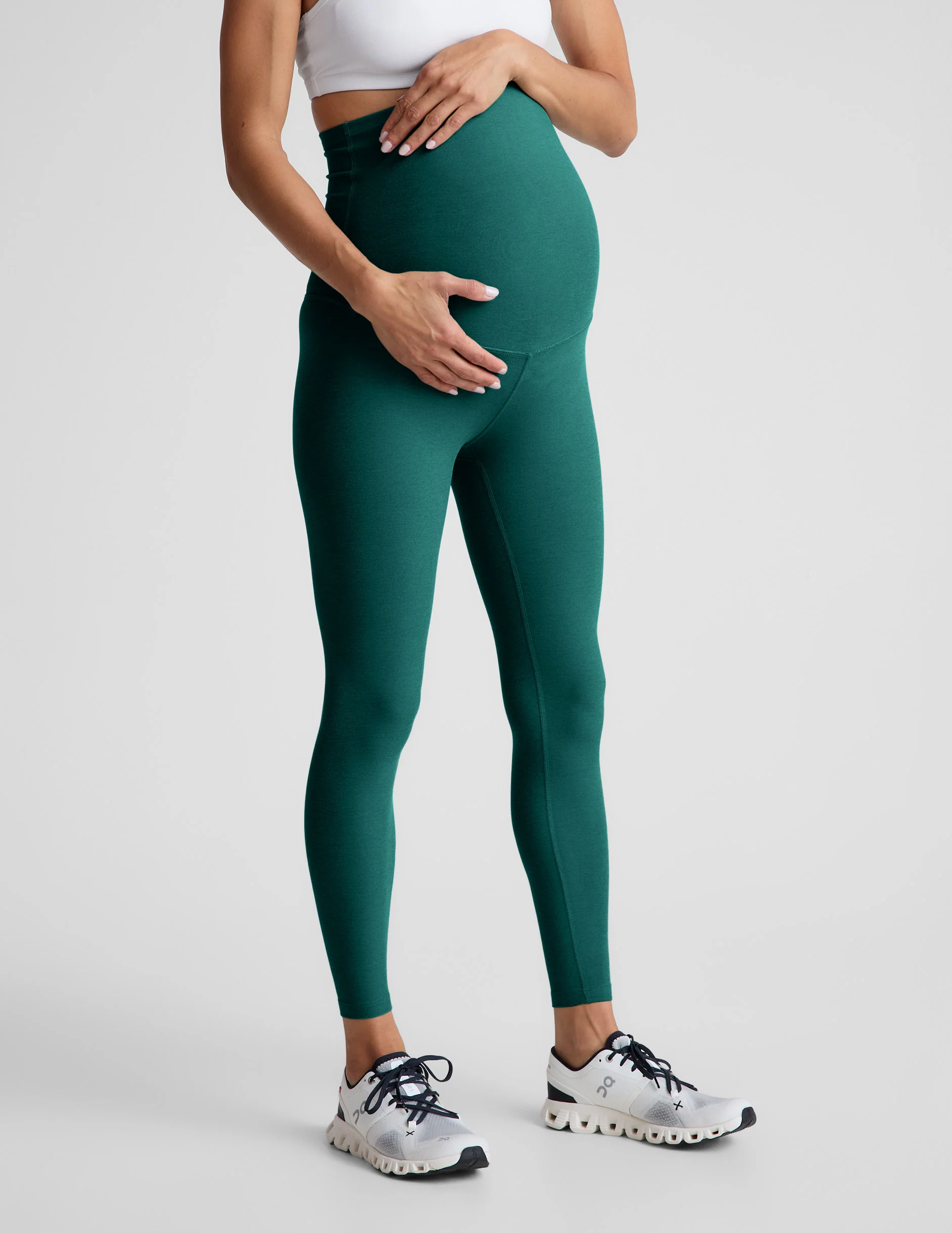 Spacedye Love the Bump Midi Maternity Legging - Image 2