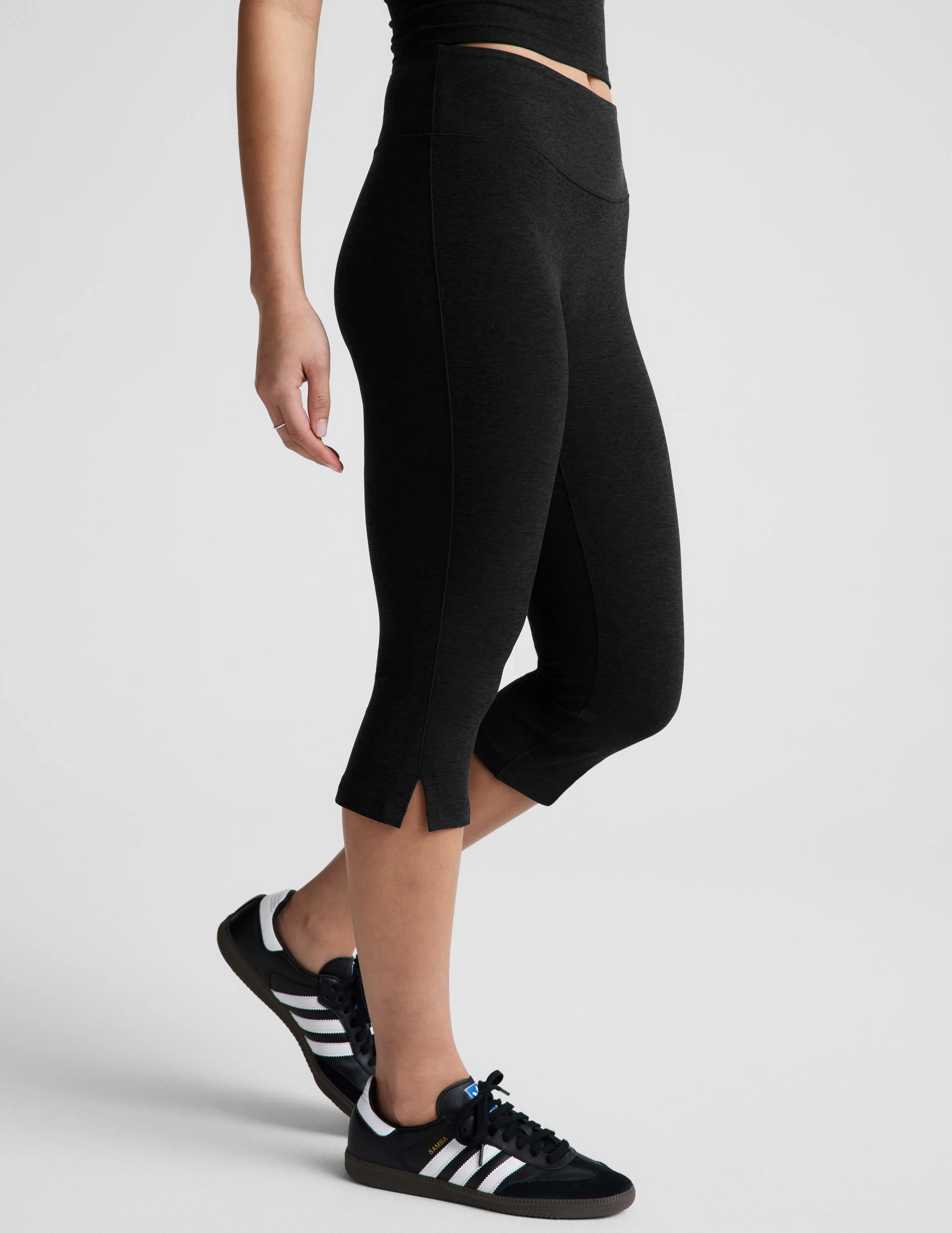 Spacedye Mid-Rise Slit Pedal Pusher Legging - Image 2