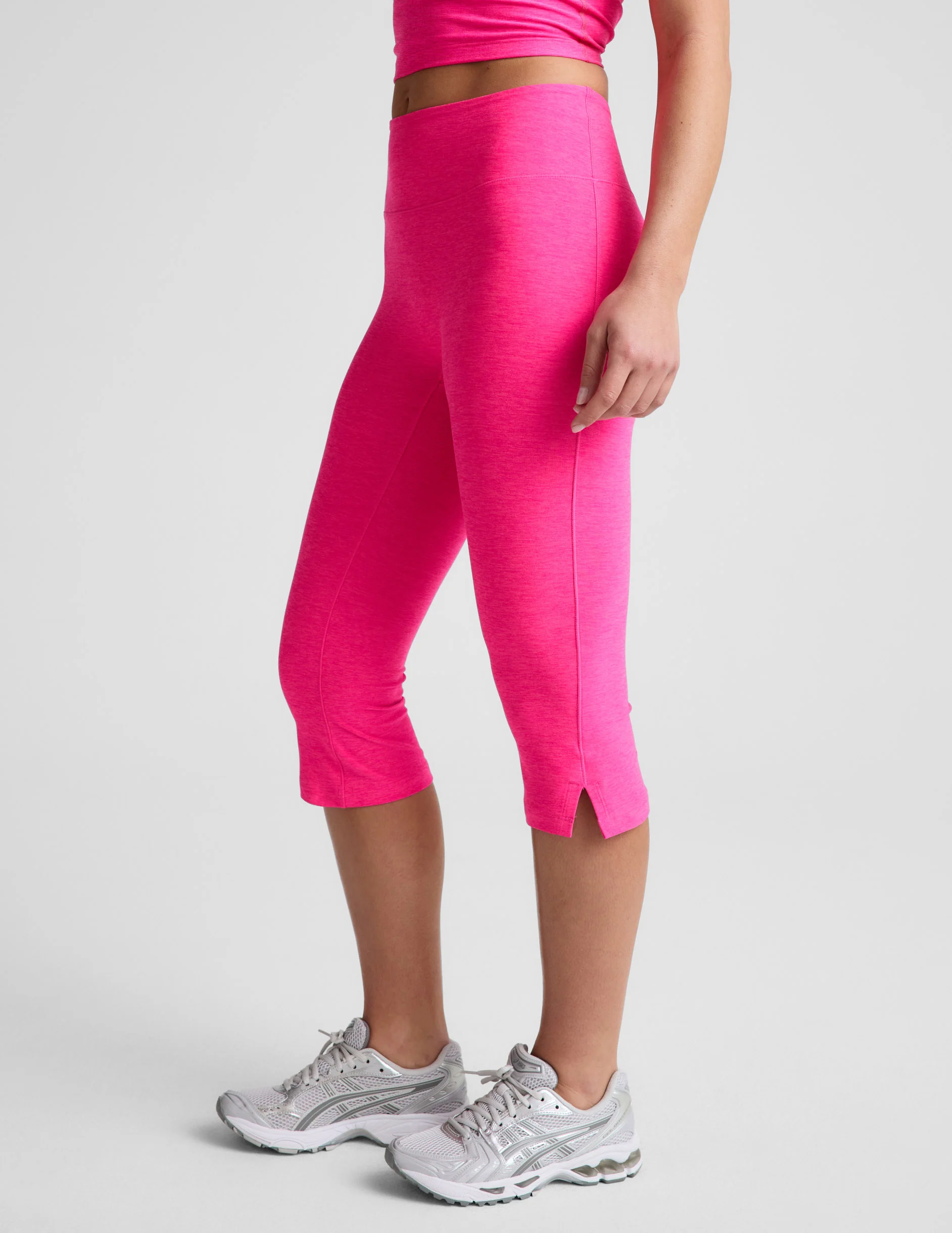 Spacedye Mid-Rise Slit Pedal Pusher Legging - Image 4