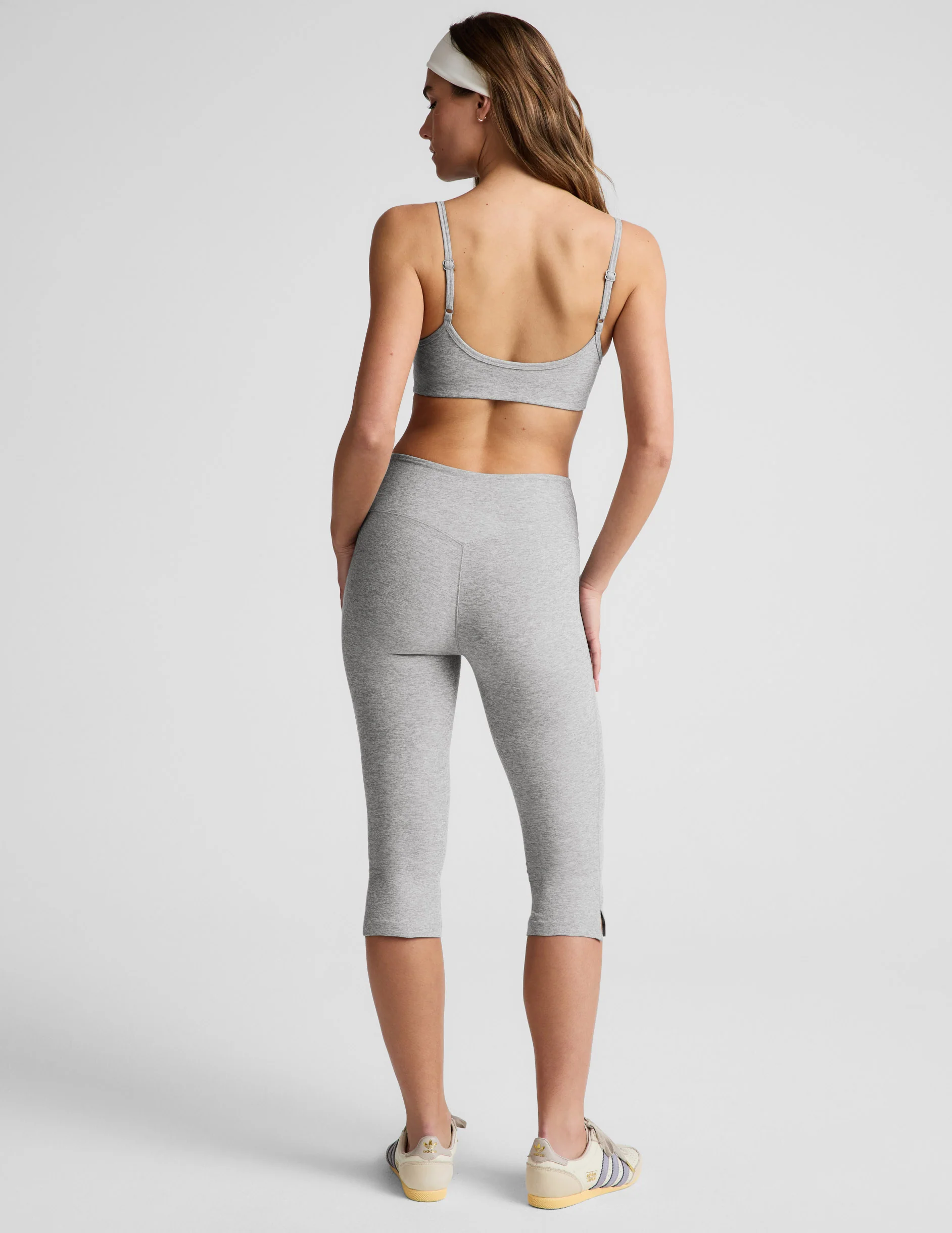 Spacedye Mid-Rise Slit Pedal Pusher Legging - Image 3
