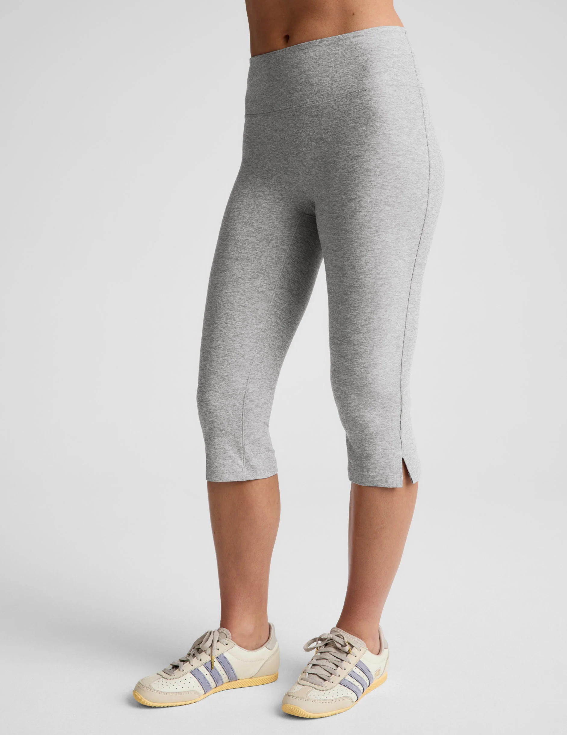 Spacedye Mid-Rise Slit Pedal Pusher Legging - Image 4