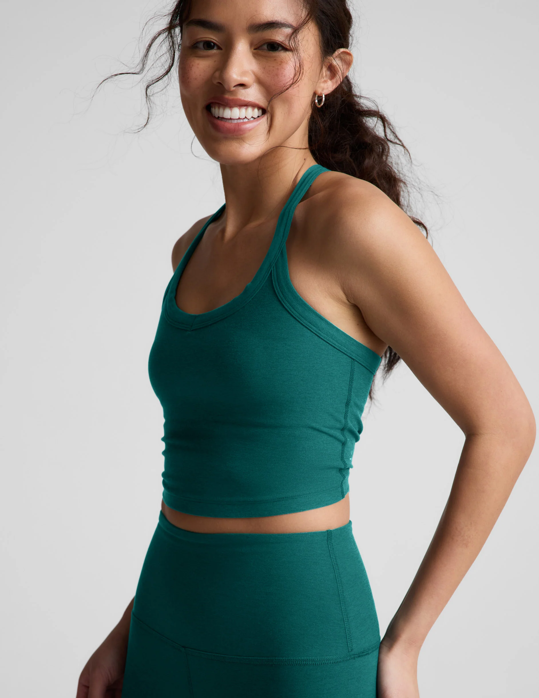 Spacedye On The Up Cropped Tank - Image 2