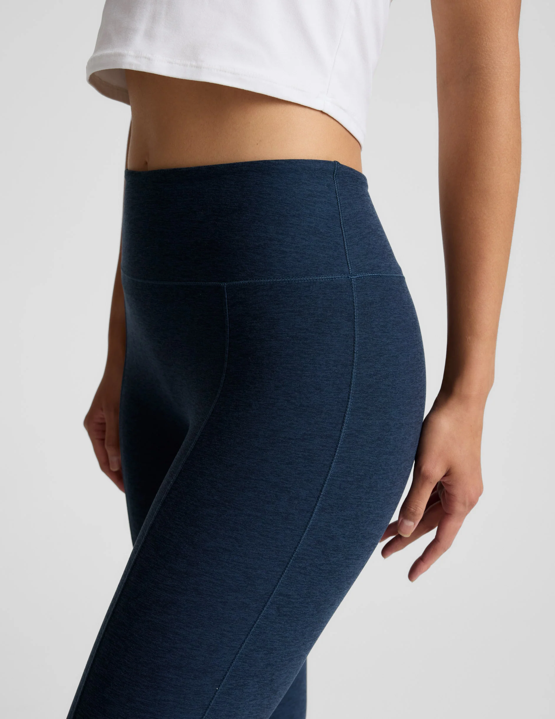 Spacedye Pintuck Kick Flare High Waisted Pant - Image 3