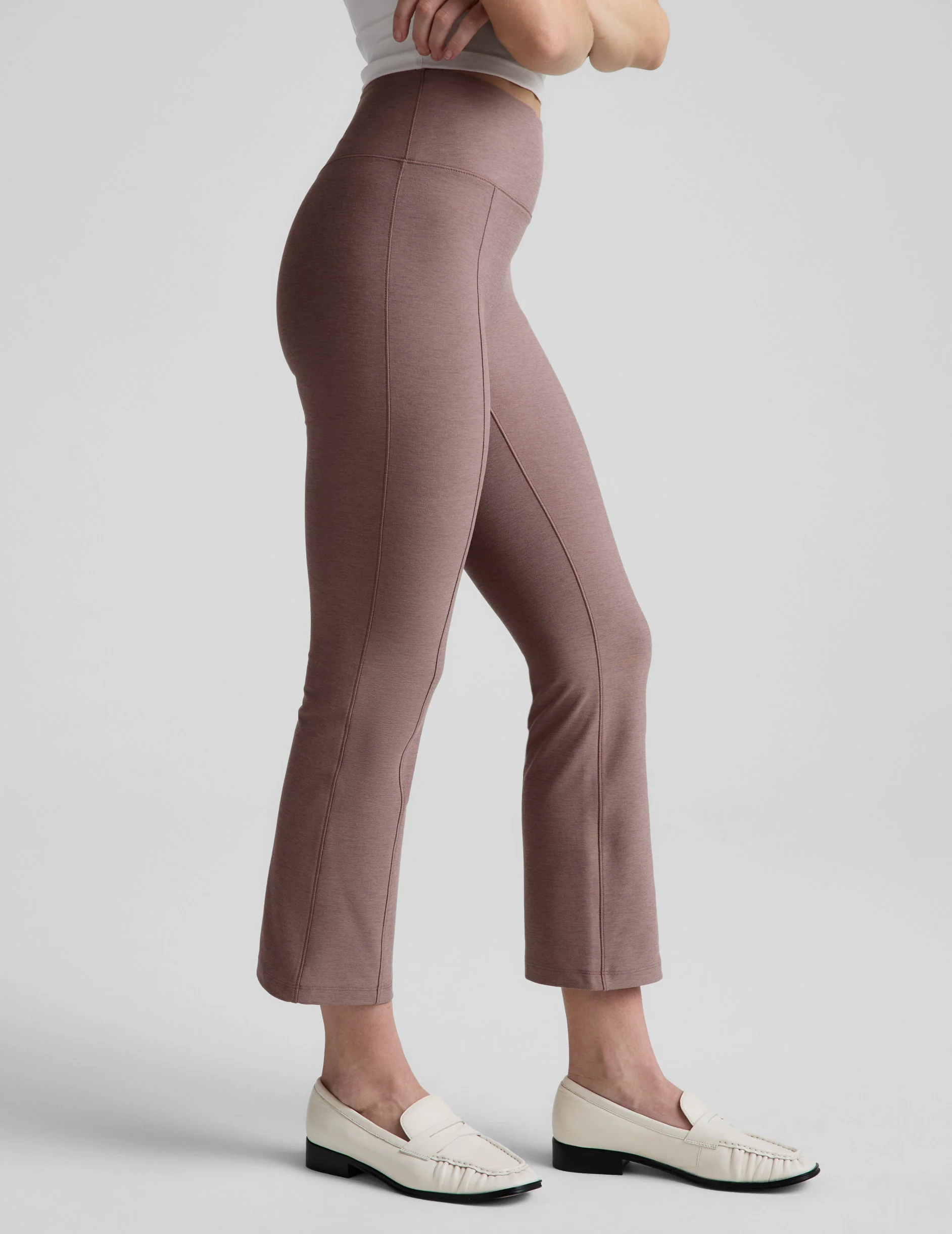 Spacedye Pintuck Kick Flare High Waisted Pant - Image 2