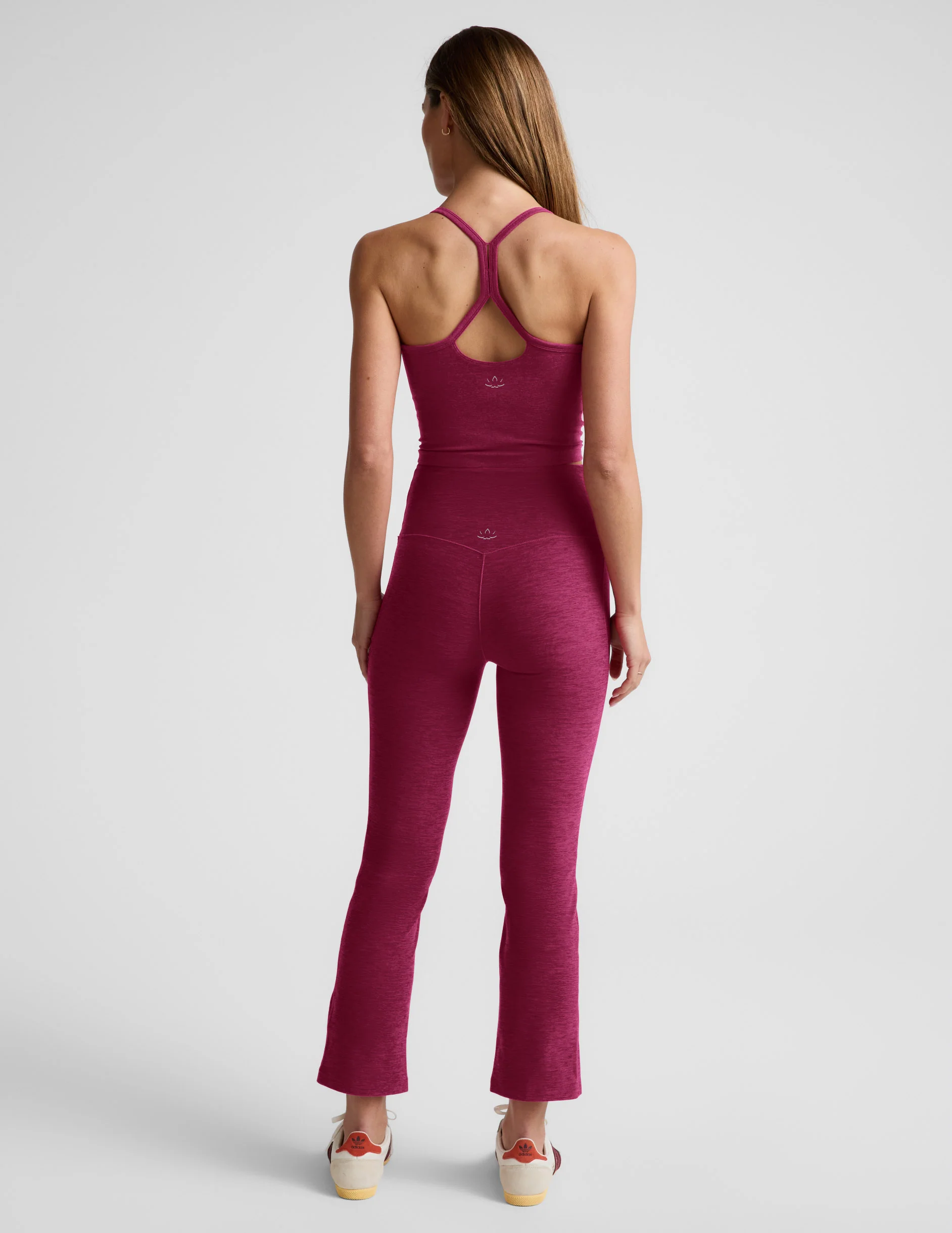Spacedye Pintuck Kick Flare High Waisted Pant - Image 2