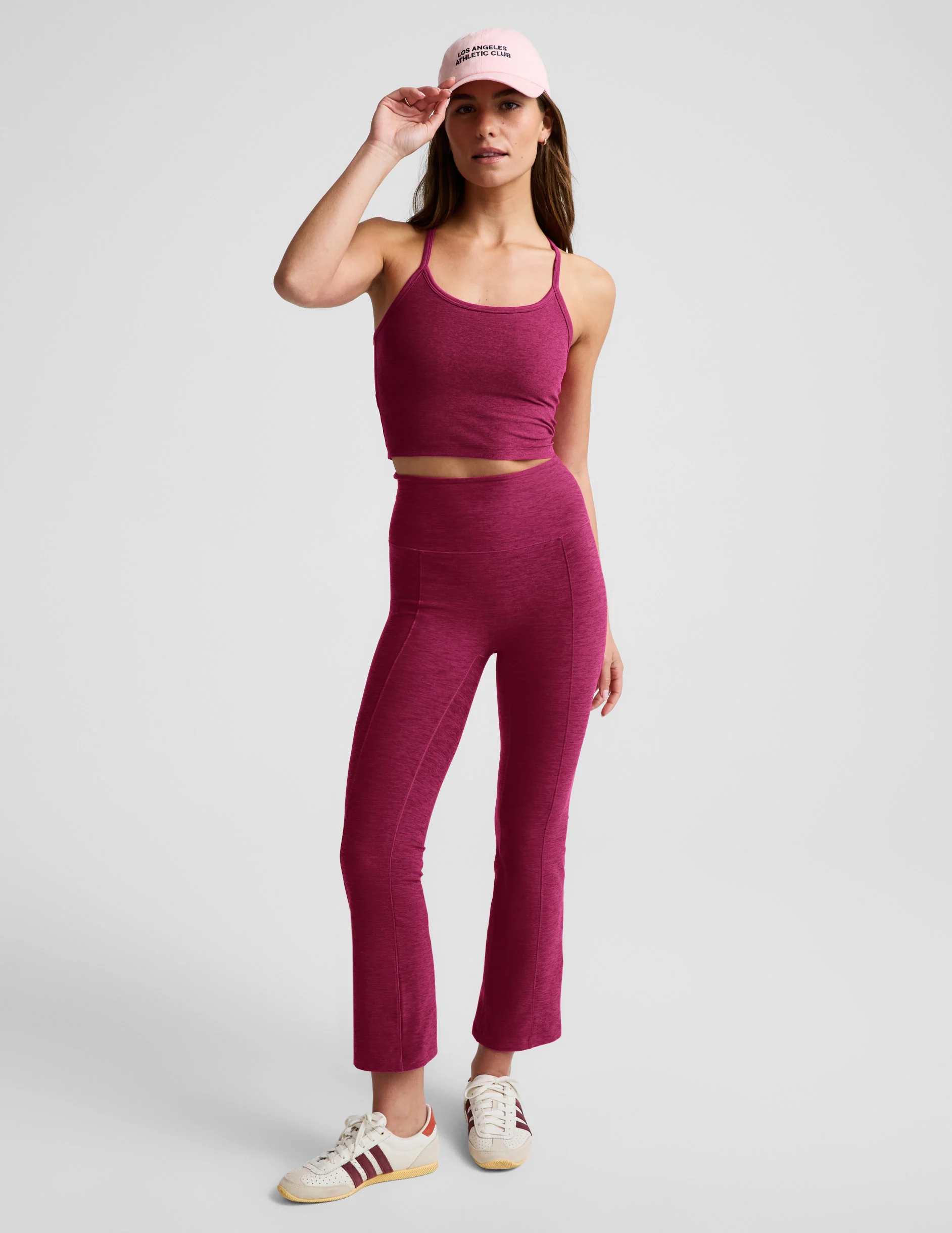 Spacedye Pintuck Kick Flare High Waisted Pant - Image 3