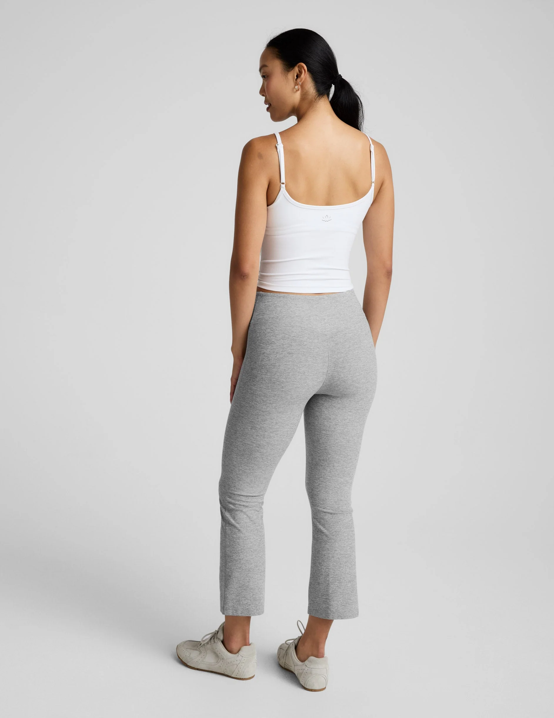 Spacedye Pintuck Kick Flare High Waisted Pant - Image 4