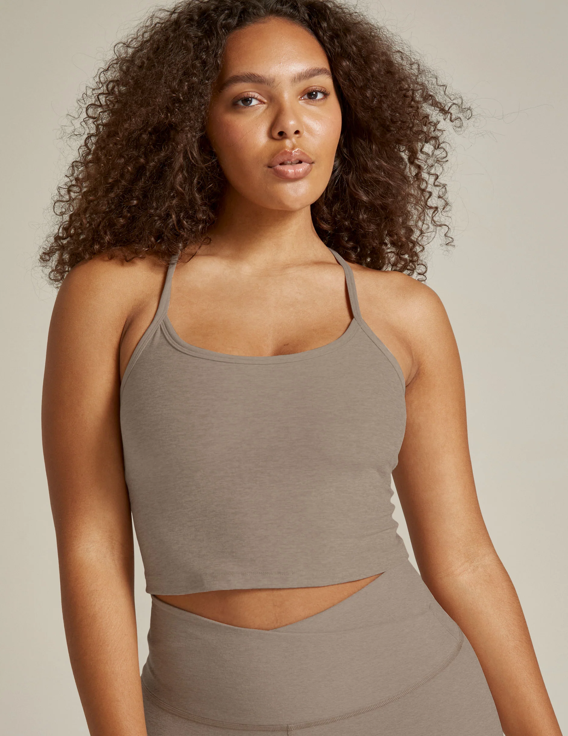 Spacedye Slim Racerback Cropped Tank - Image 5