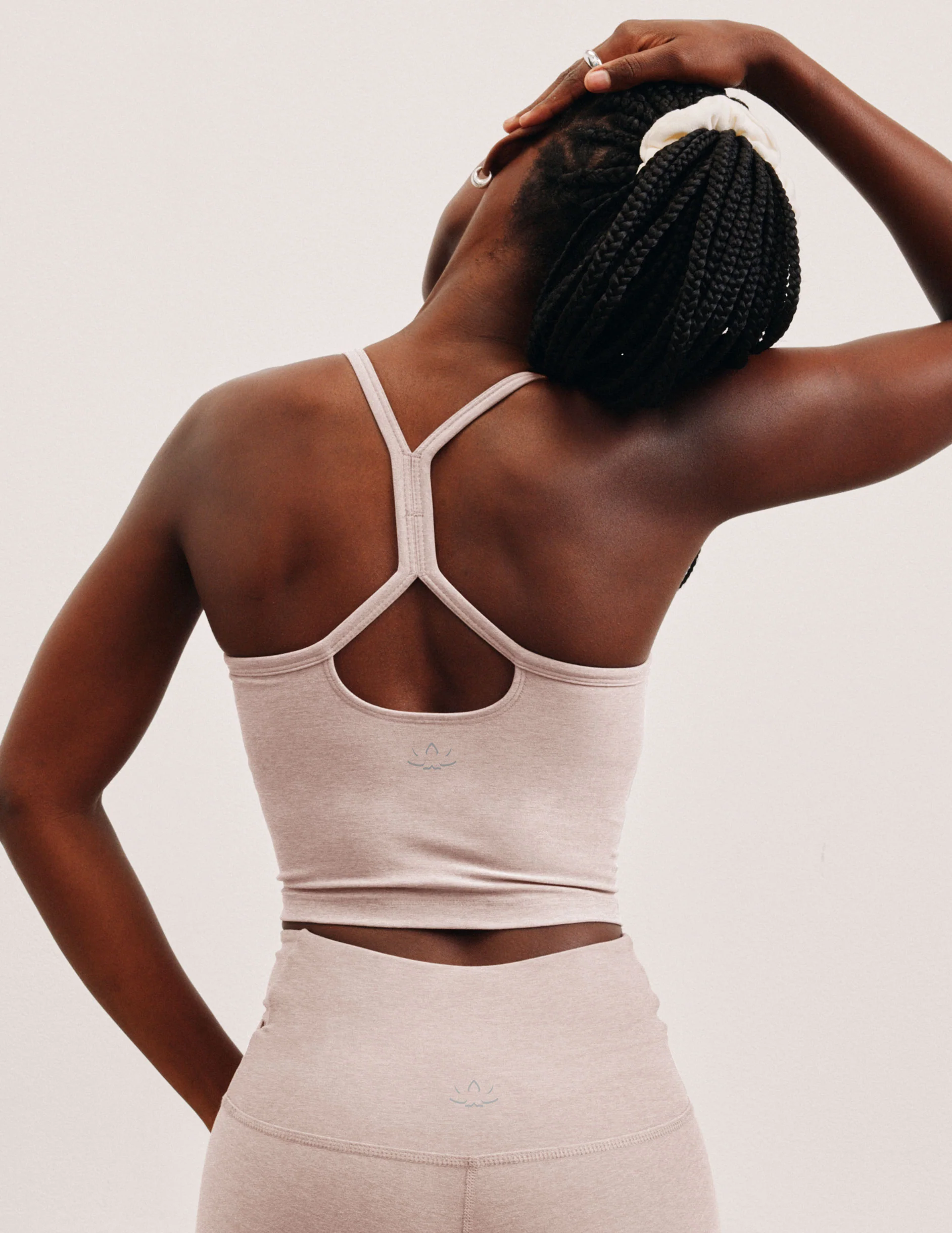 Spacedye Slim Racerback Cropped Tank - Image 2