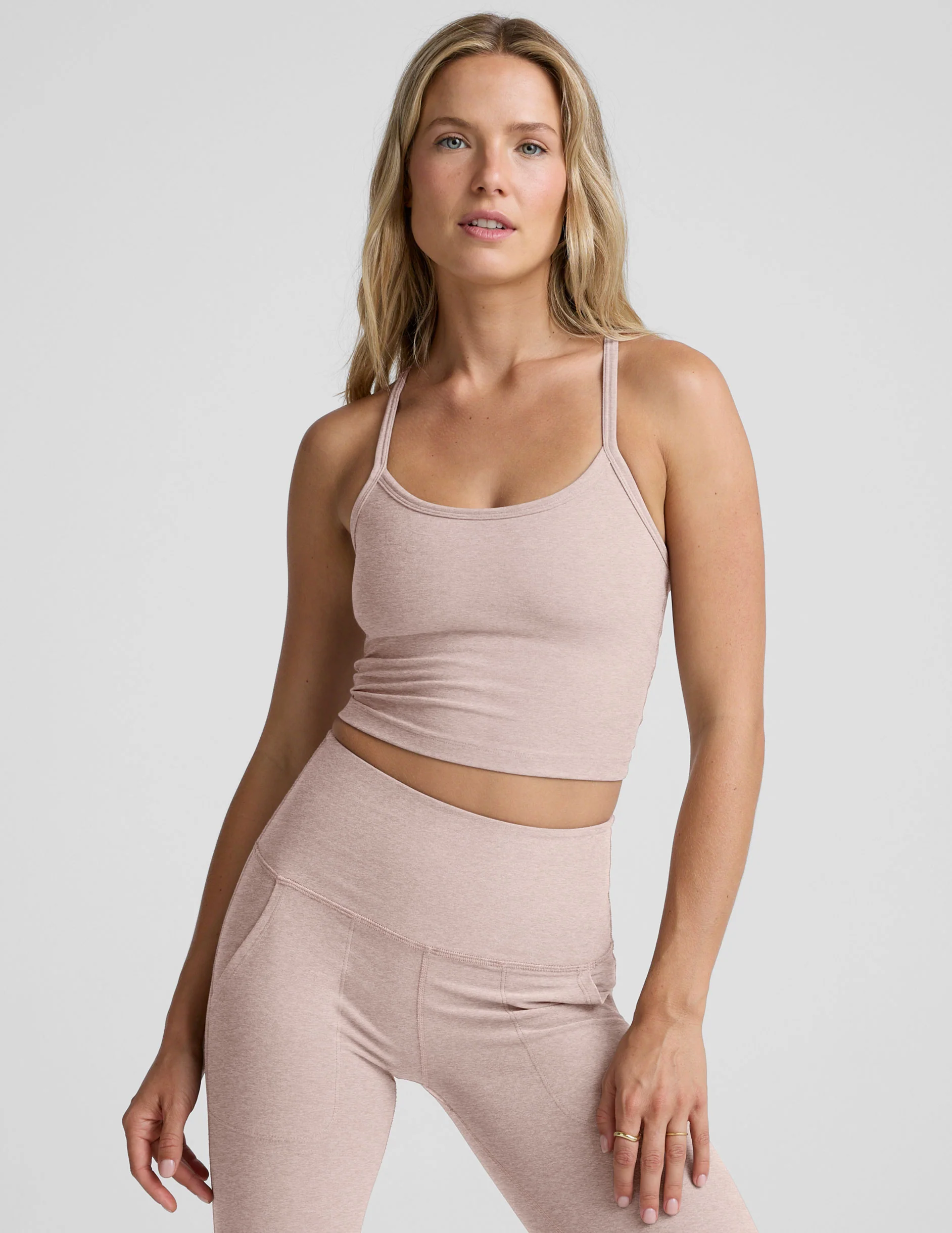 Spacedye Slim Racerback Cropped Tank - Image 3