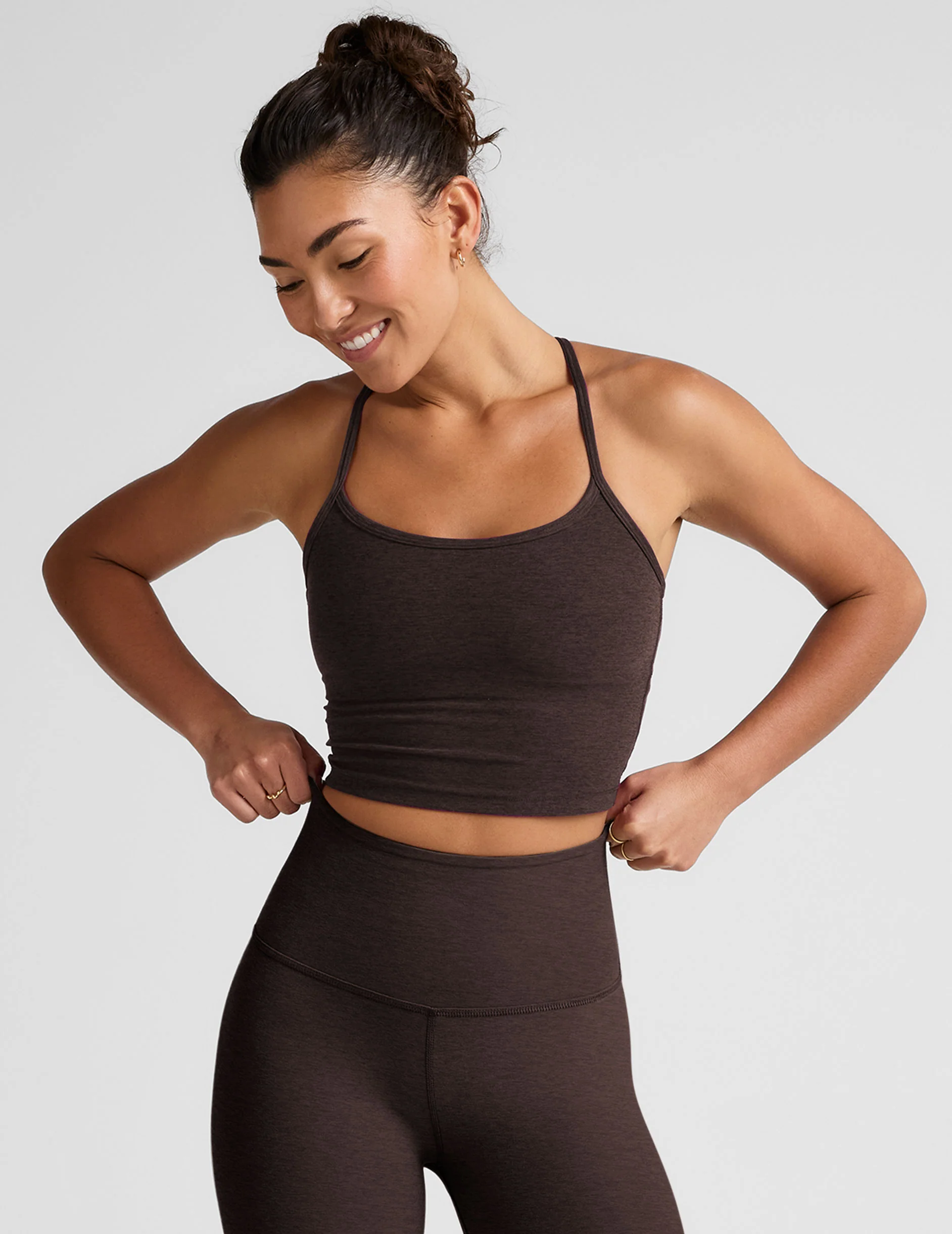 Spacedye Slim Racerback Cropped Tank - Image 5