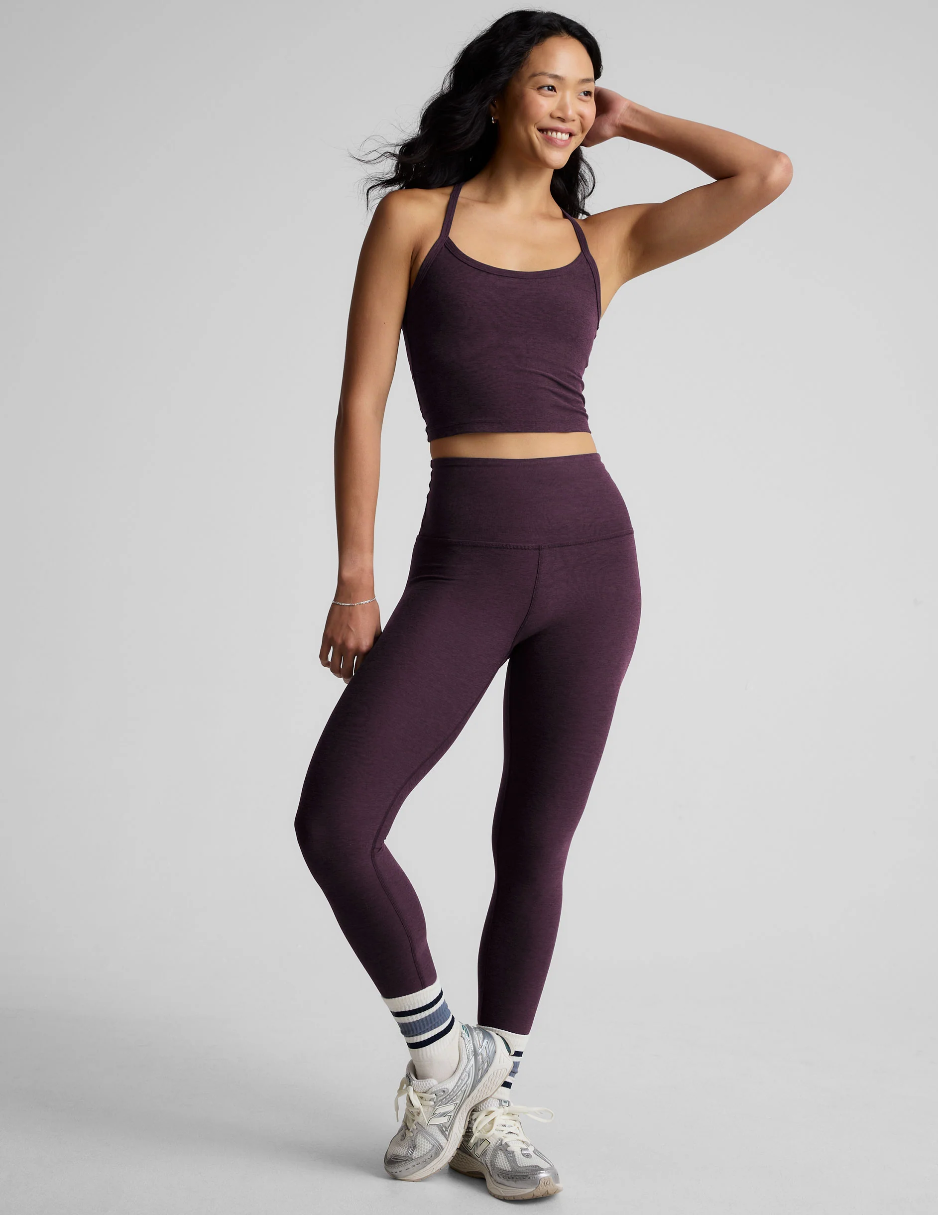 Spacedye Slim Racerback Cropped Tank - Image 5