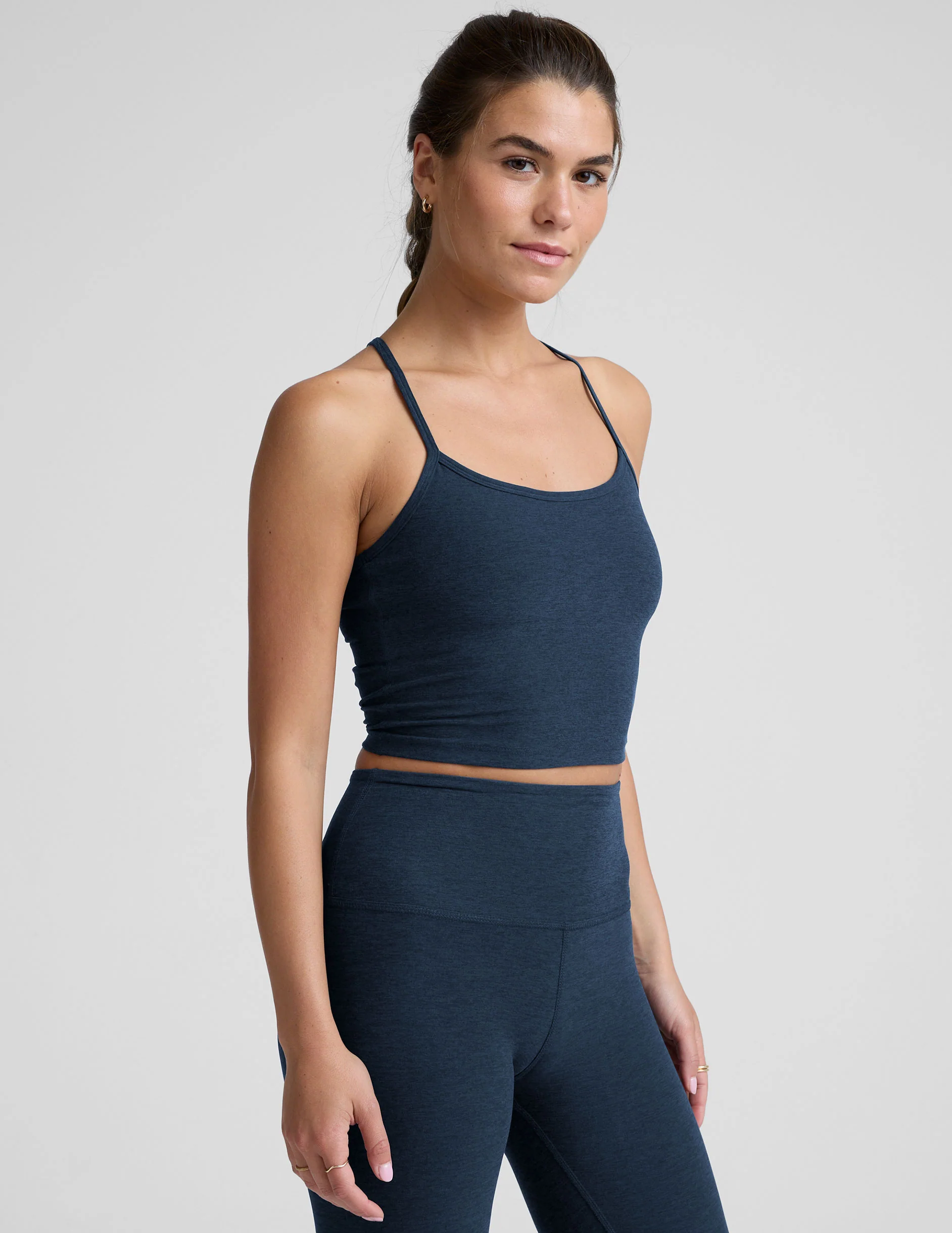 Spacedye Slim Racerback Cropped Tank - Image 4