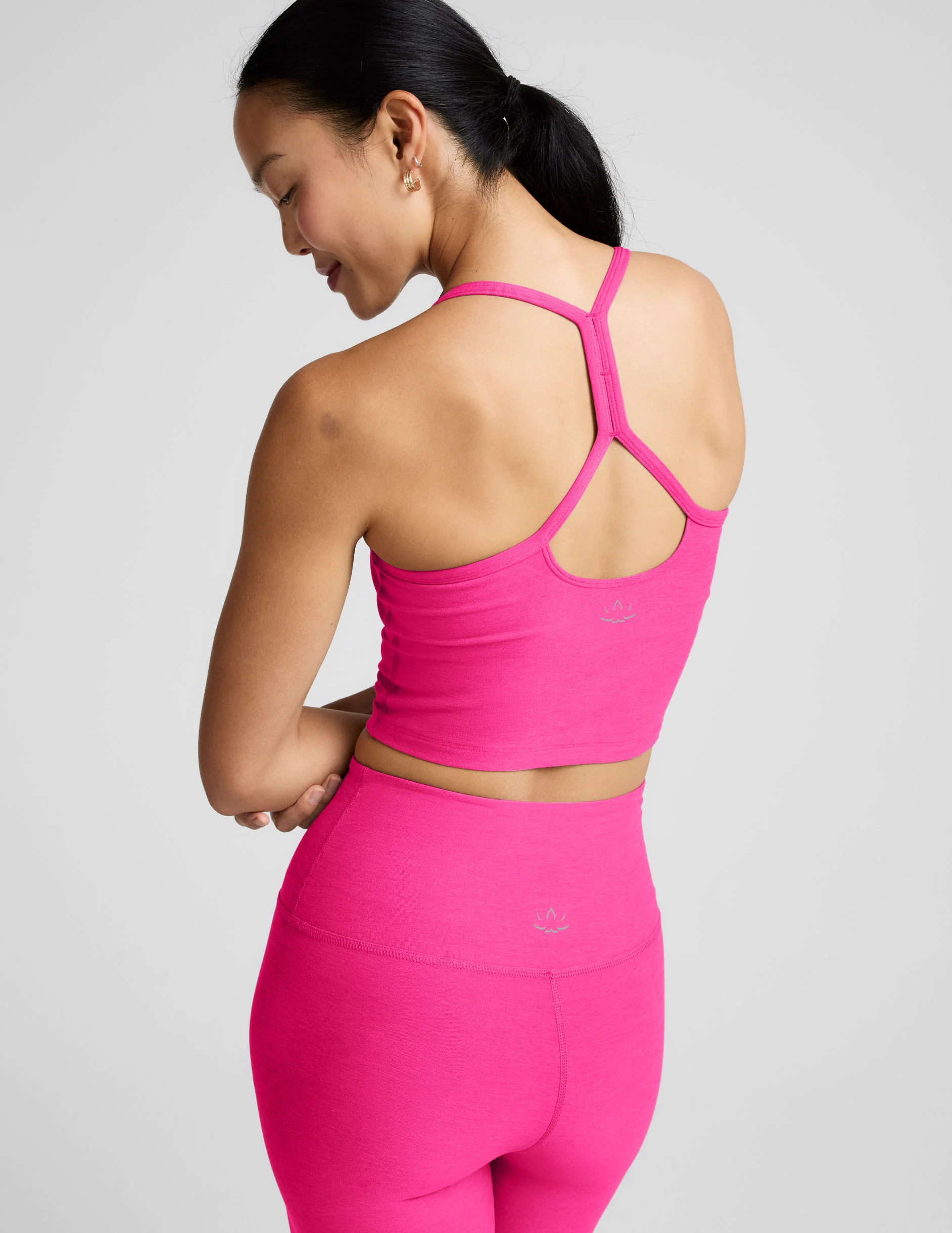Spacedye Slim Racerback Cropped Tank - Image 3