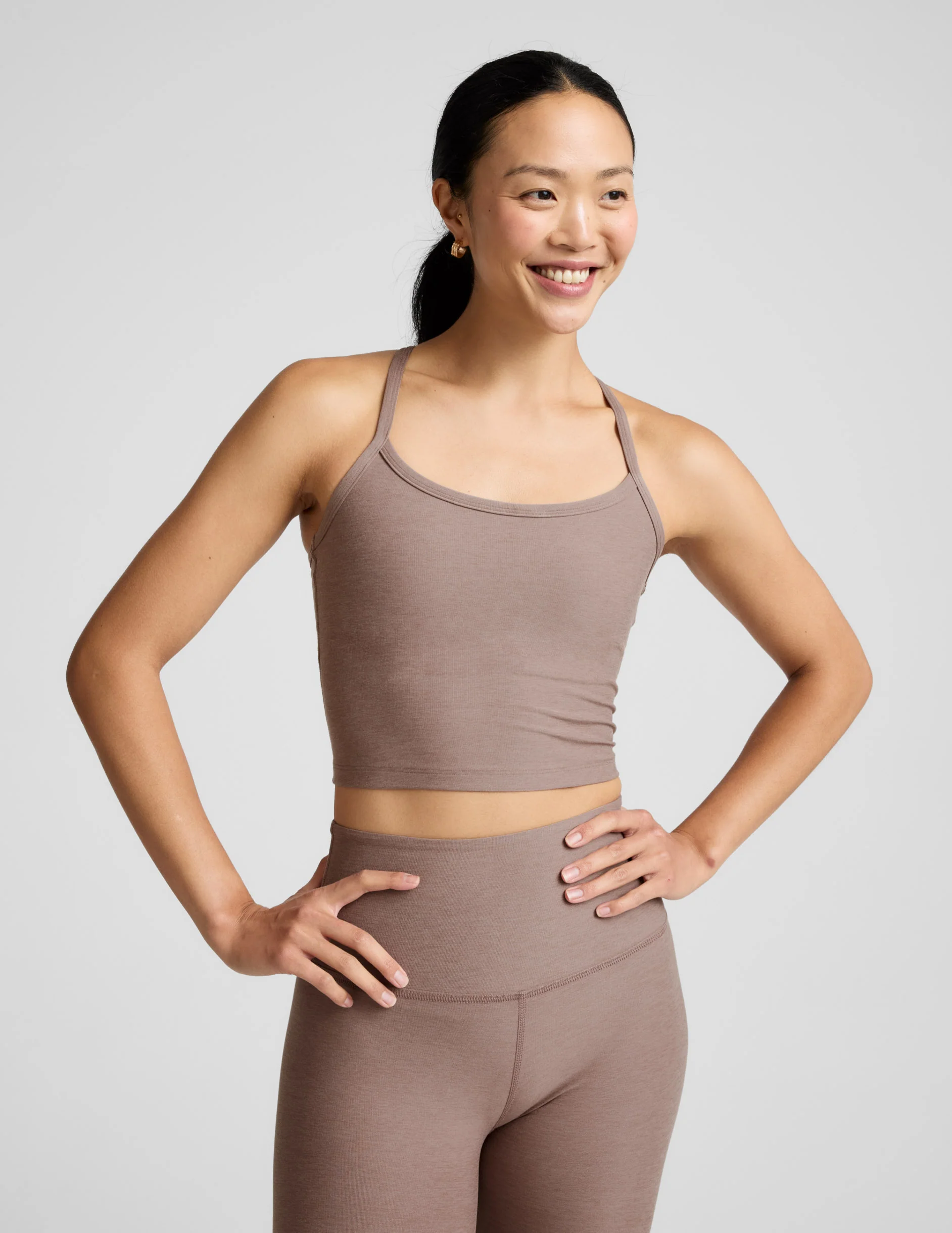 Spacedye Slim Racerback Cropped Tank - Image 3