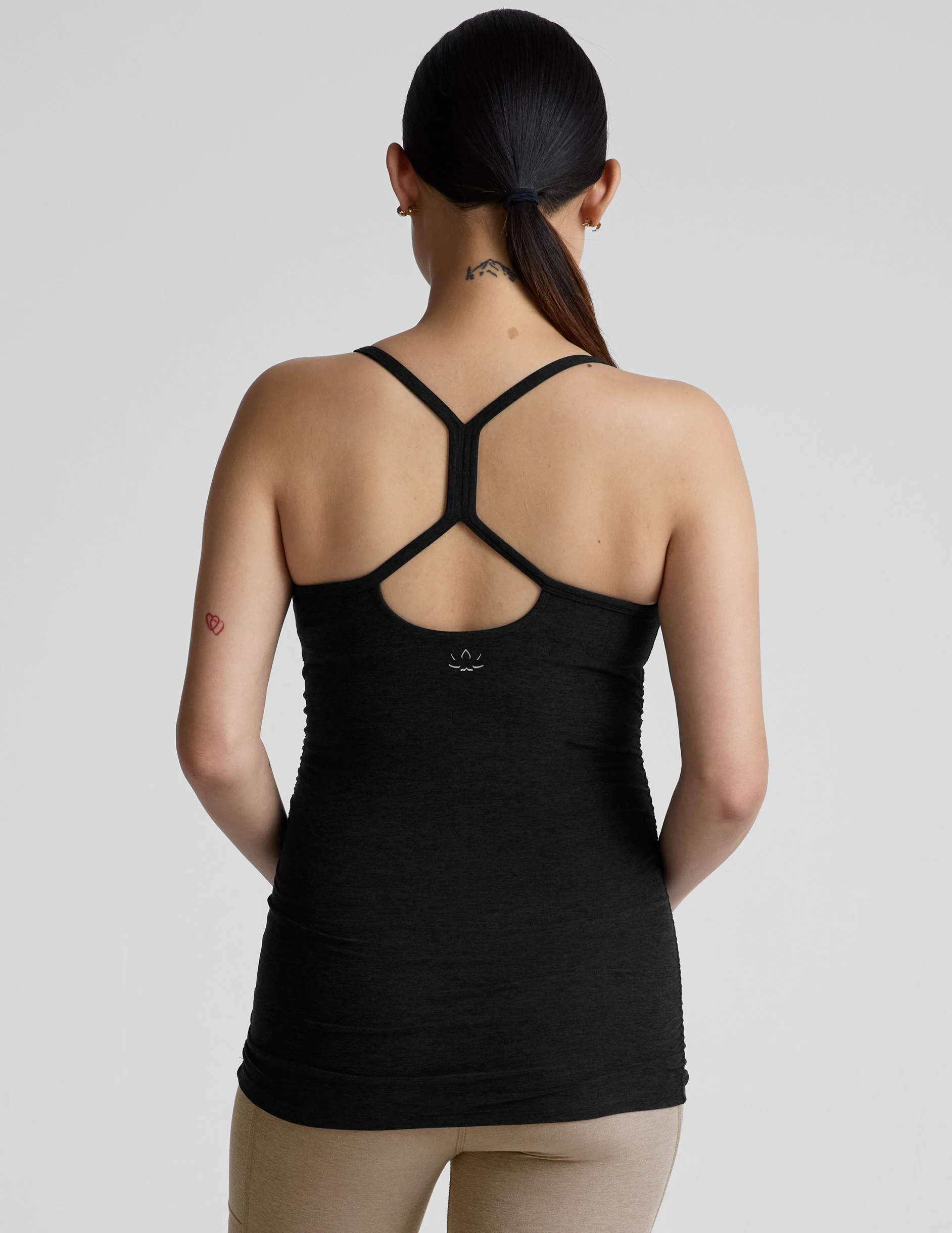 Spacedye Keep Your Cool Maternity Slim Racerback Tank - Image 4