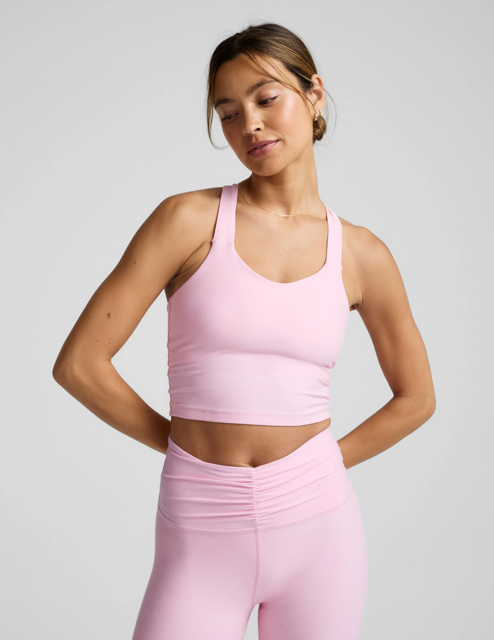 Spacedye Twist Through Cropped Tank - Image 3