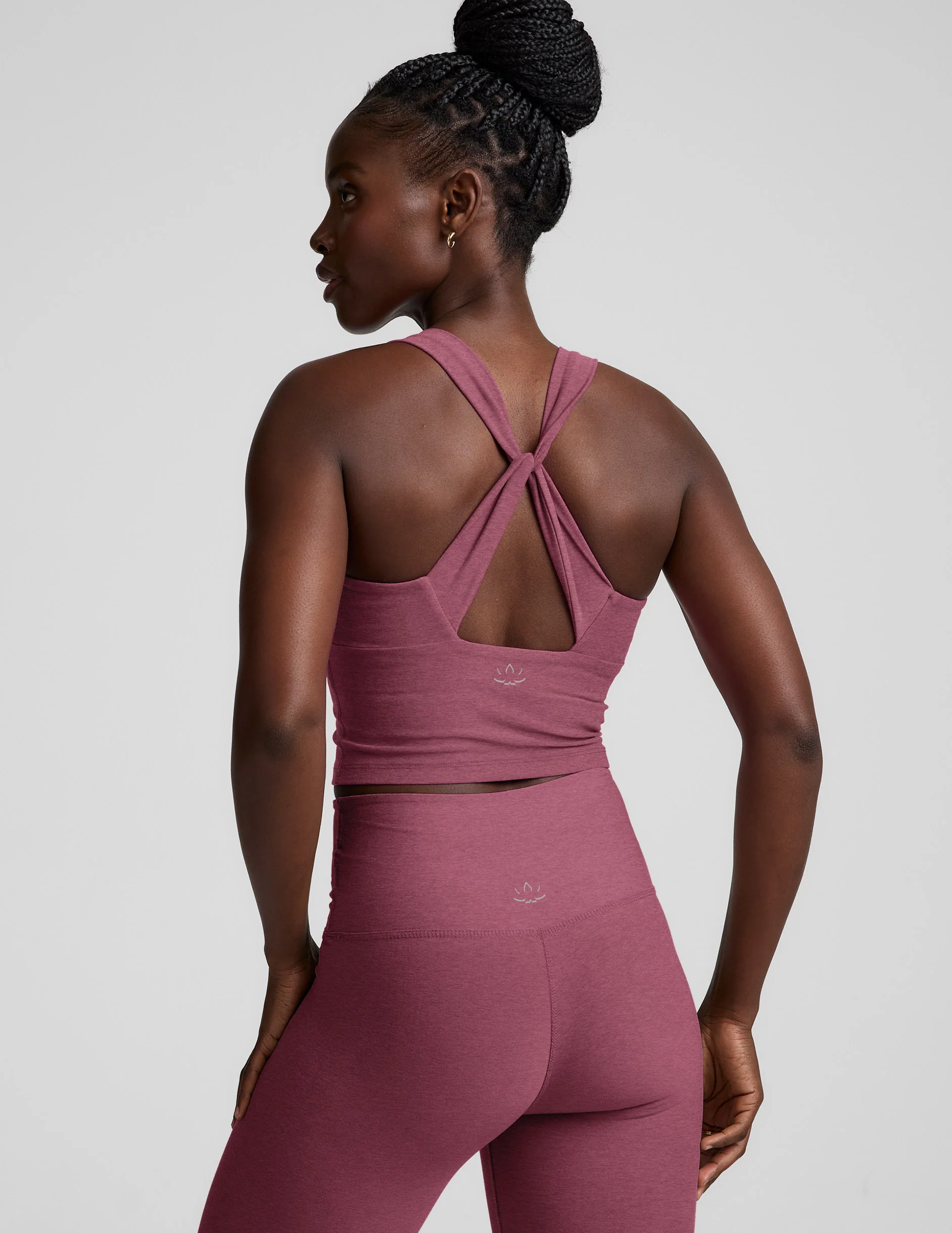 Spacedye Twist Through Cropped Tank - Image 3