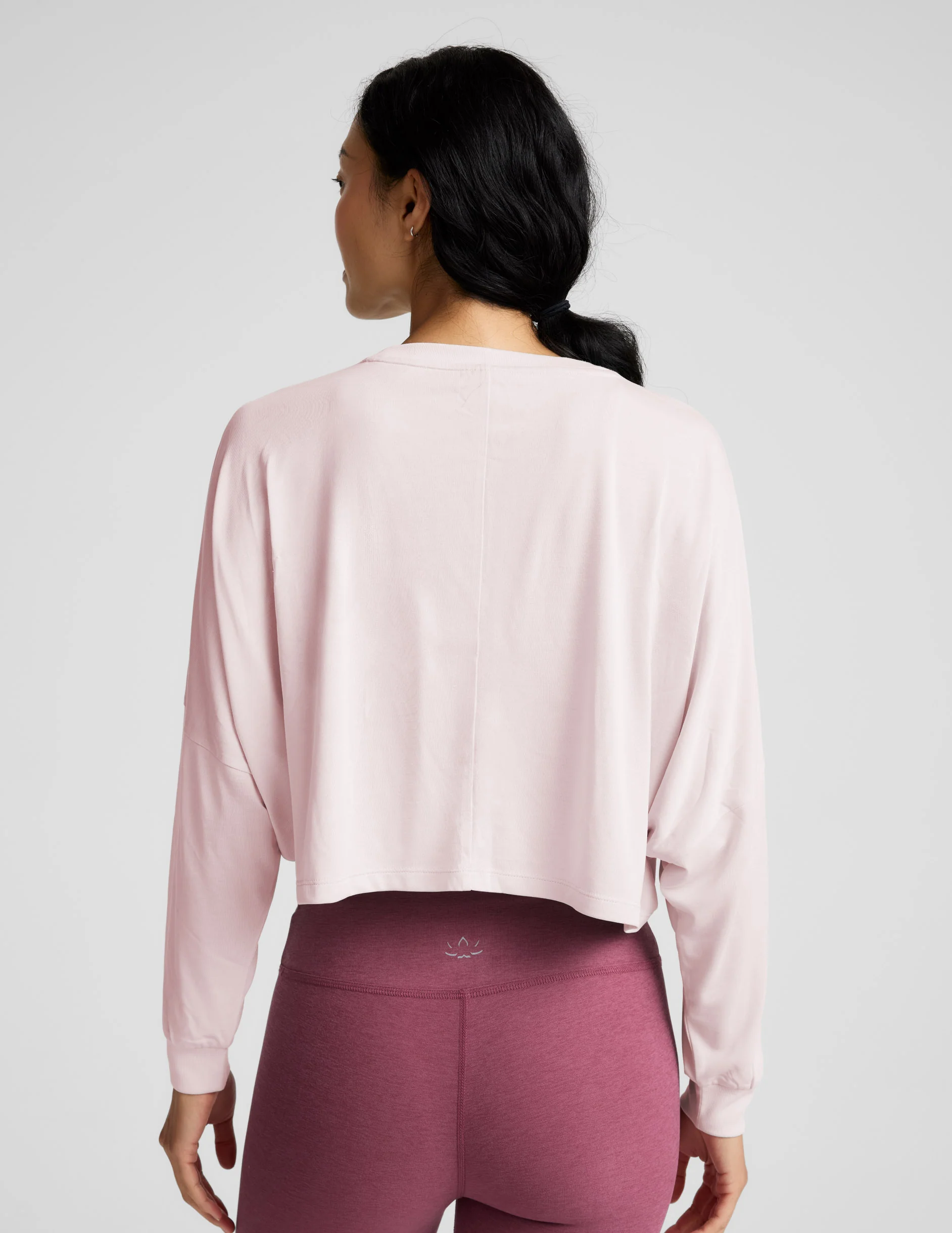 Studio Luxe Cropped Long Sleeve Tee - Image 4