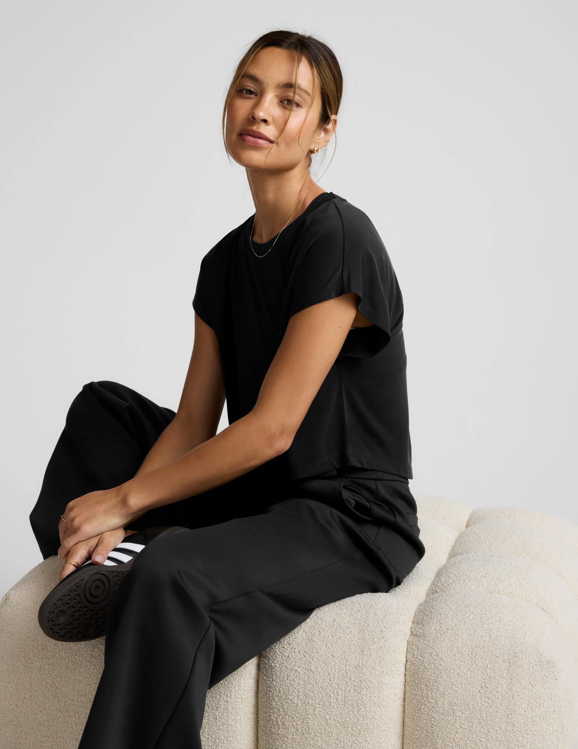 Studio Luxe Cropped Tee - Image 2