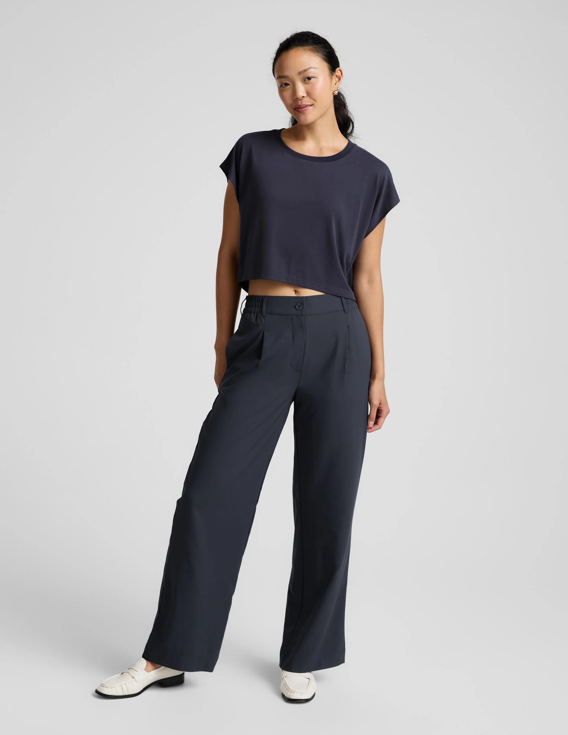 Studio Luxe Cropped Tee - Image 4
