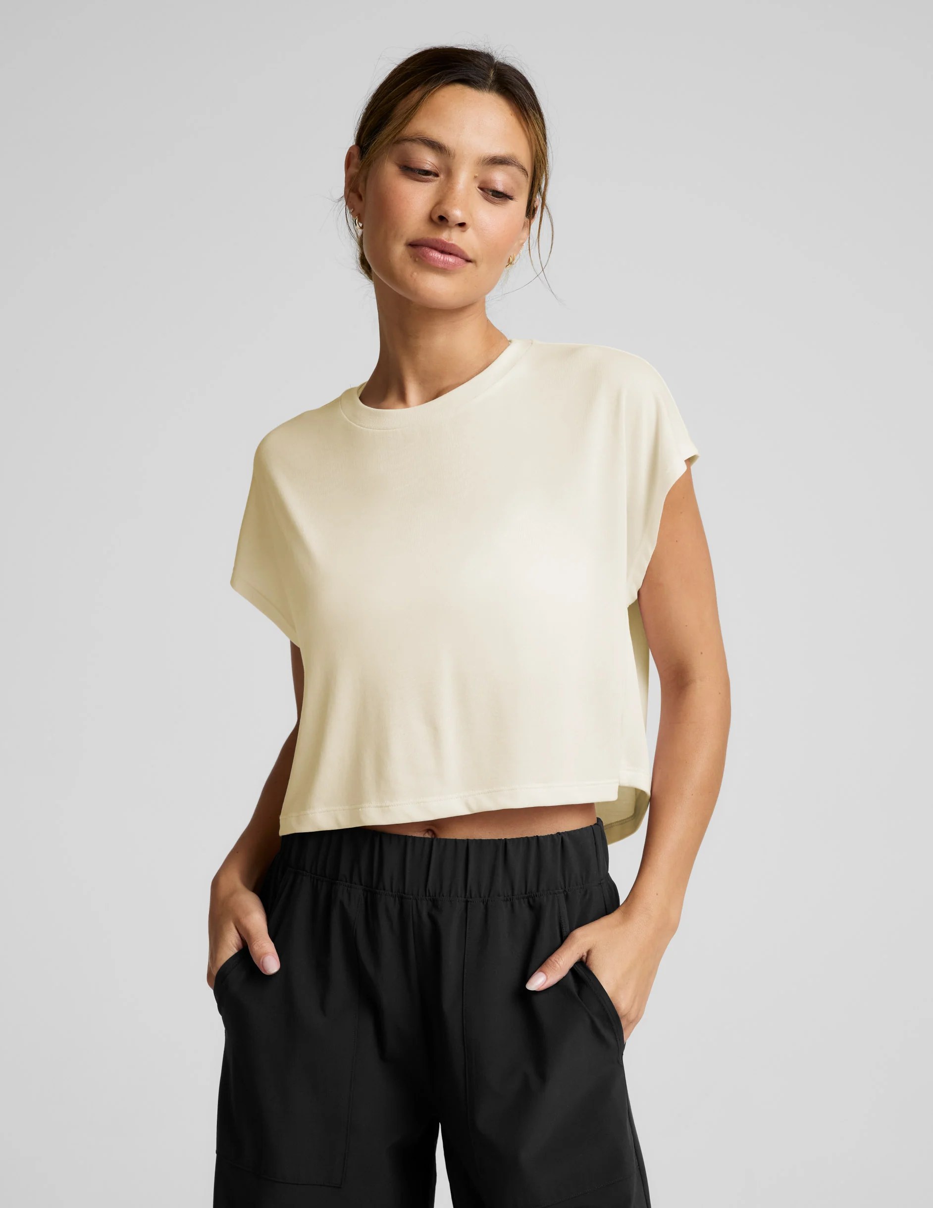 Studio Luxe Cropped Tee - Image 2